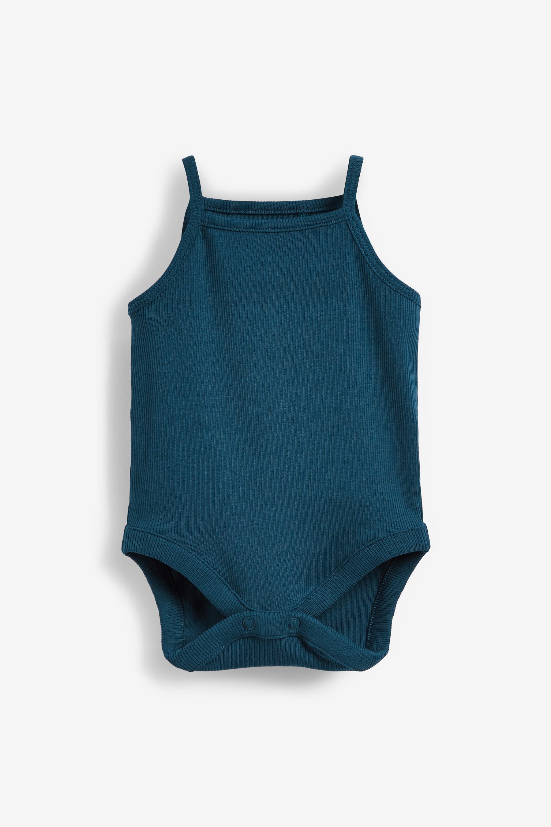 Modern Blue Baby 5 Pack Vest Bodysuits (0mths-3yrs)