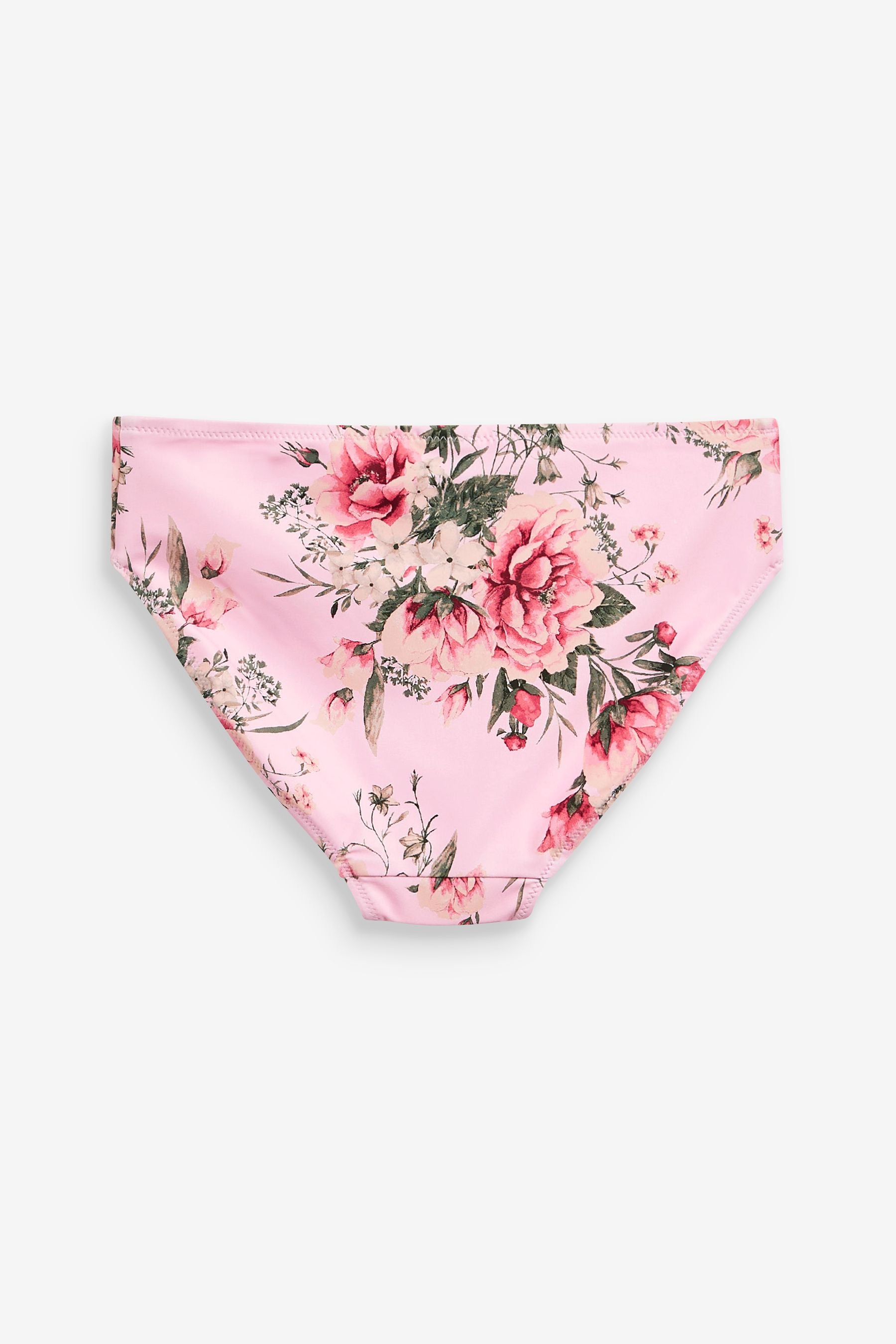 Pink Tie Shoulder Bikini (3-16yrs)