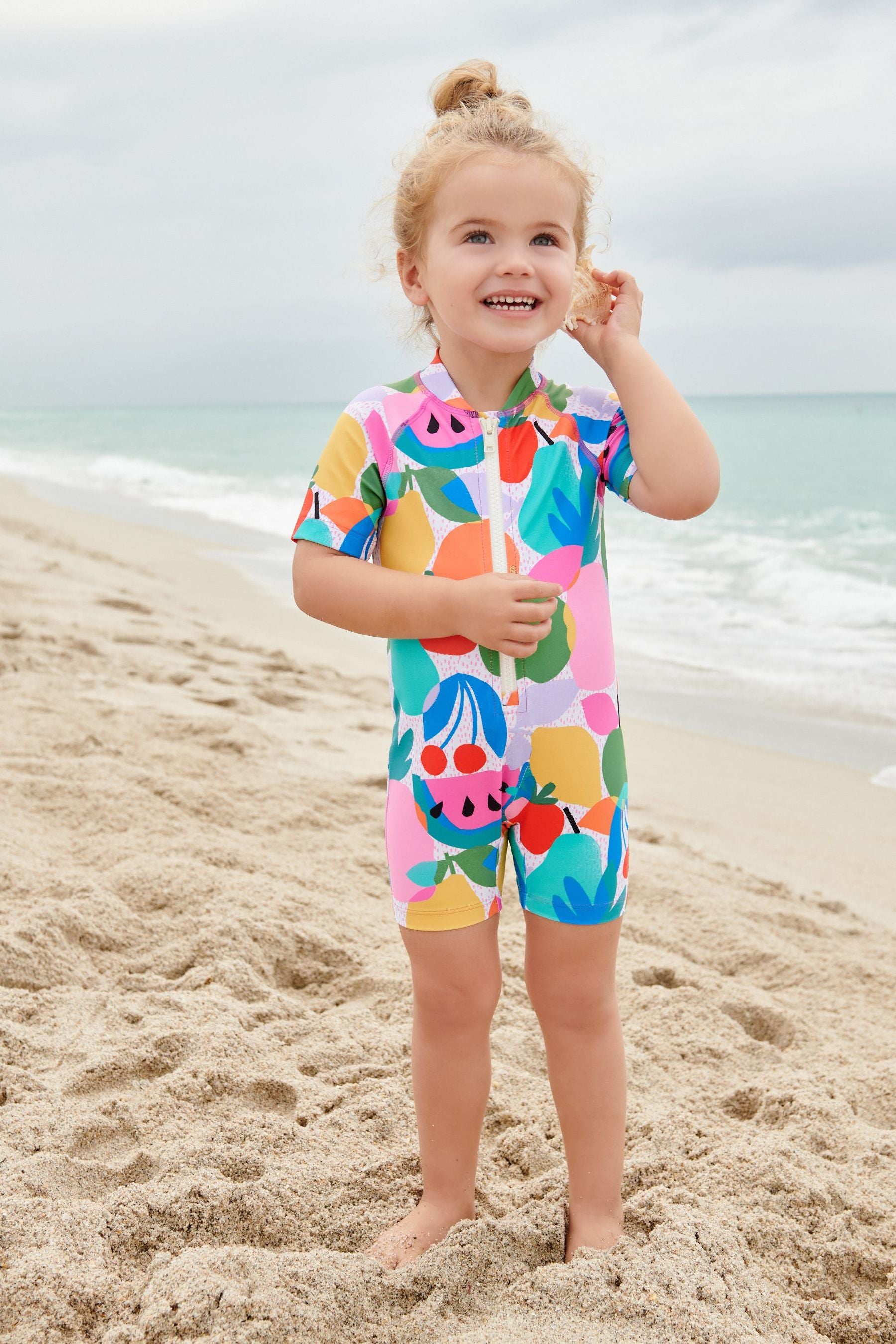 Multi Sunsafe Swimsuit (3mths-7yrs)