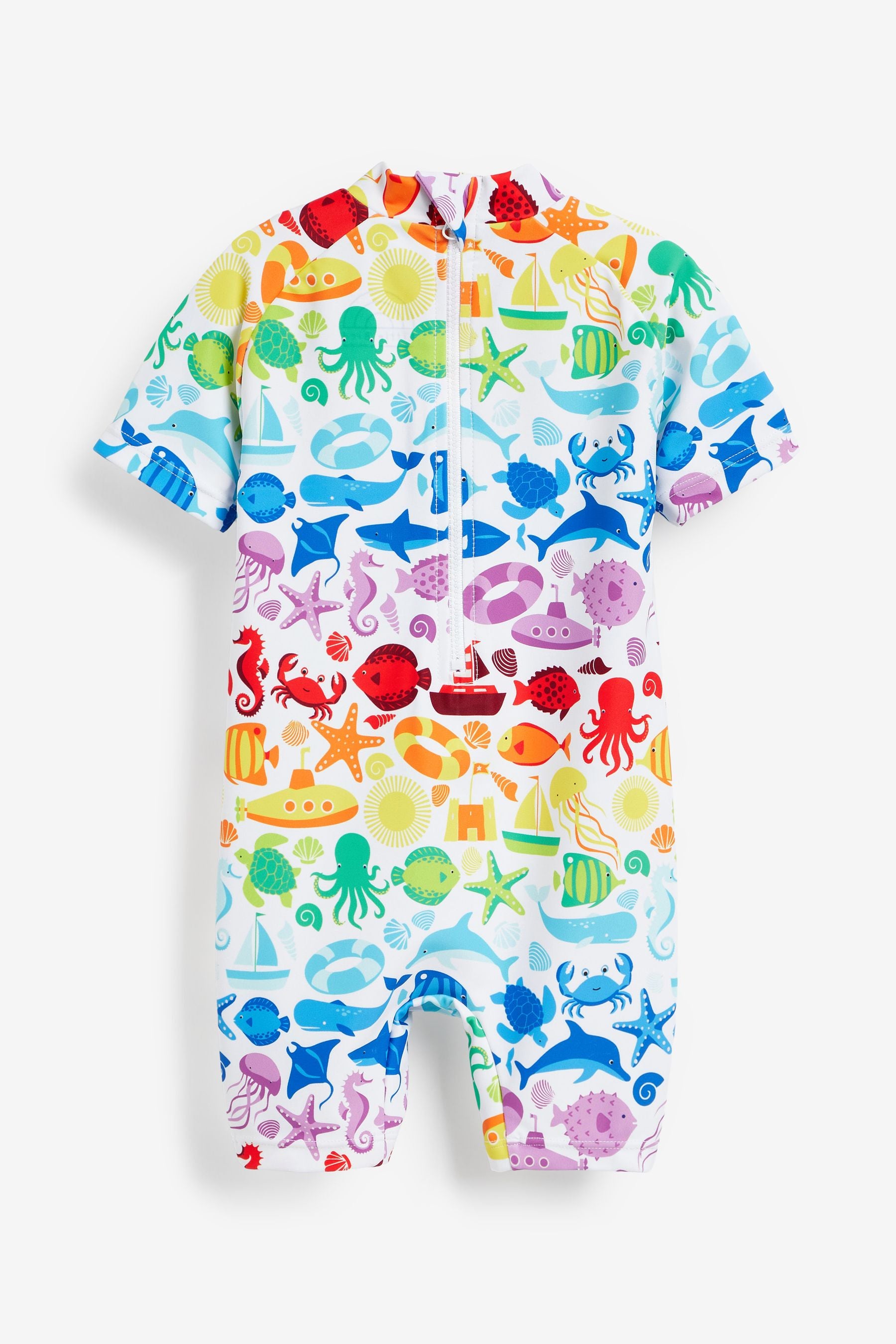 Rainbow Little Bird by Jools Oliver Kids Fish Sunsafe Suit