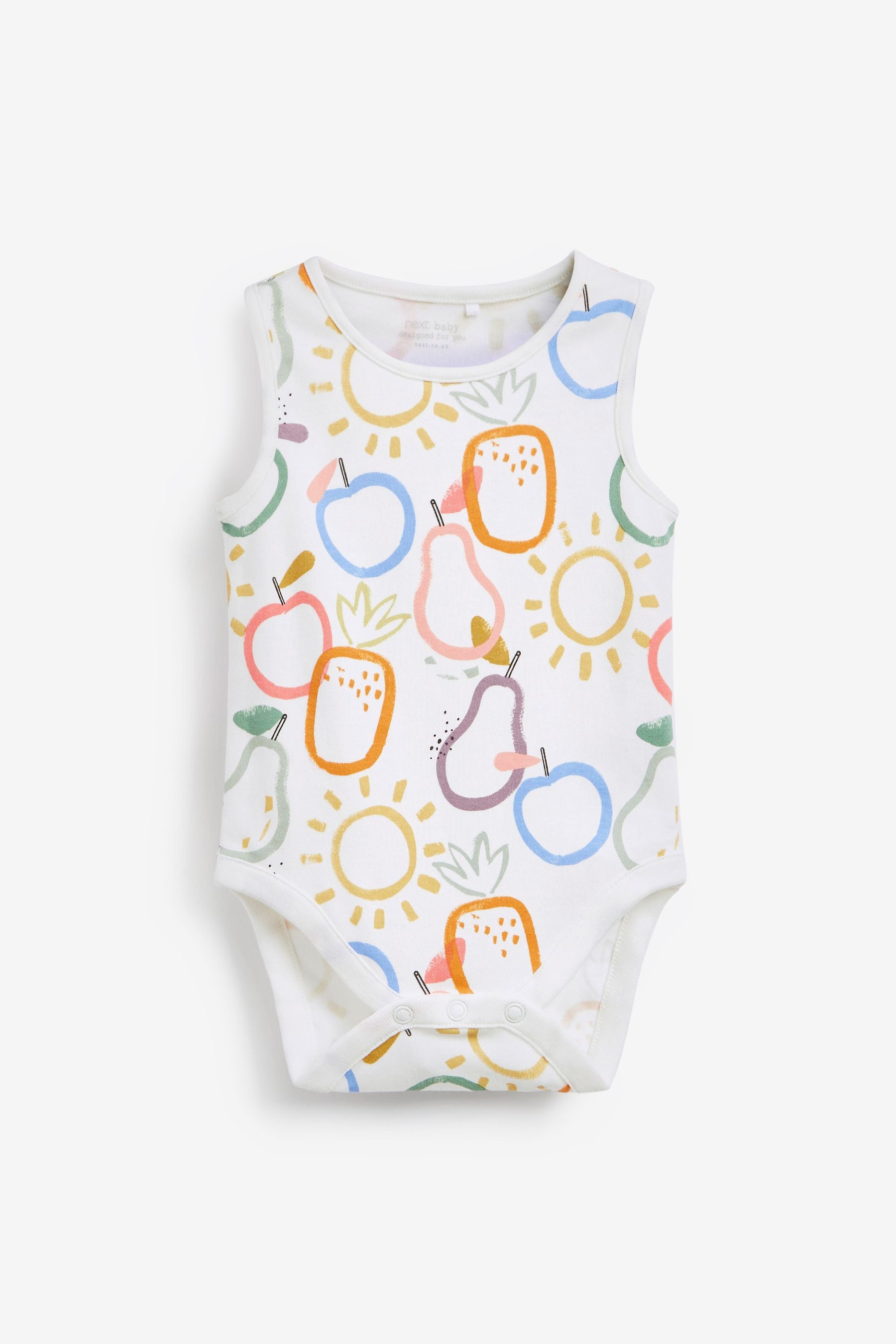 Bright Home Grown 5 Pack Vest Bodysuits