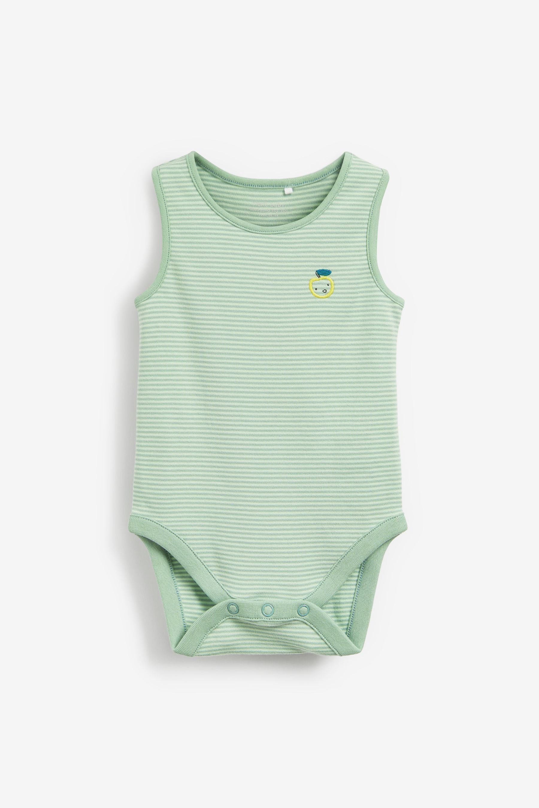 Bright Home Grown 5 Pack Vest Bodysuits