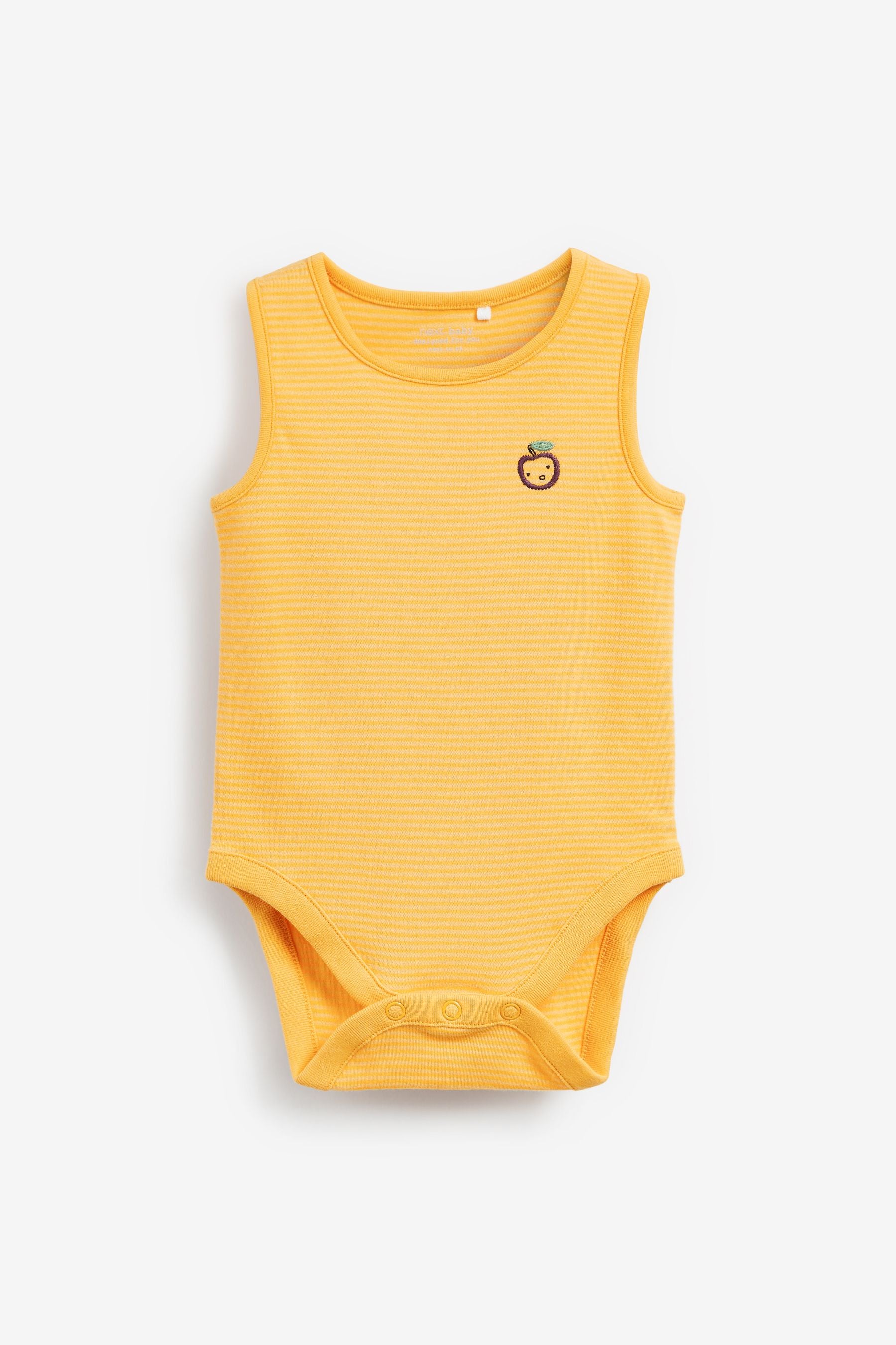 Bright Home Grown 5 Pack Vest Bodysuits