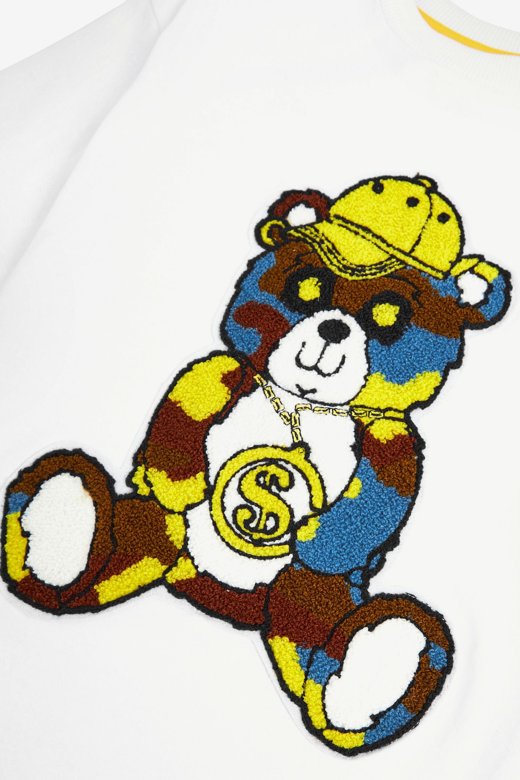 White Bear Boucl Graphic Short Sleeve T-Shirt (3-16yrs)