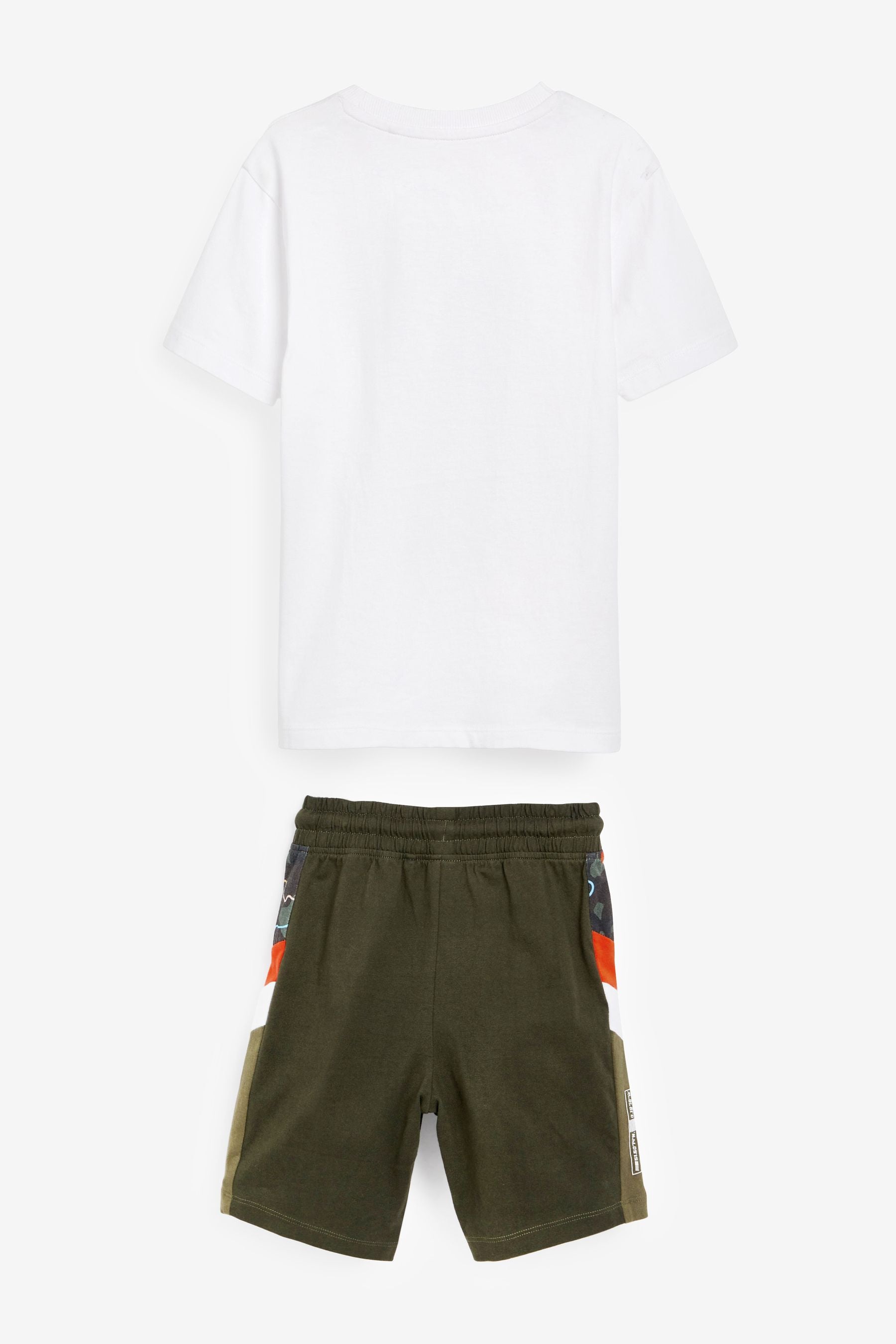 Camouflage Short Sleeve T-Shirt and Short Set (3-16yrs)