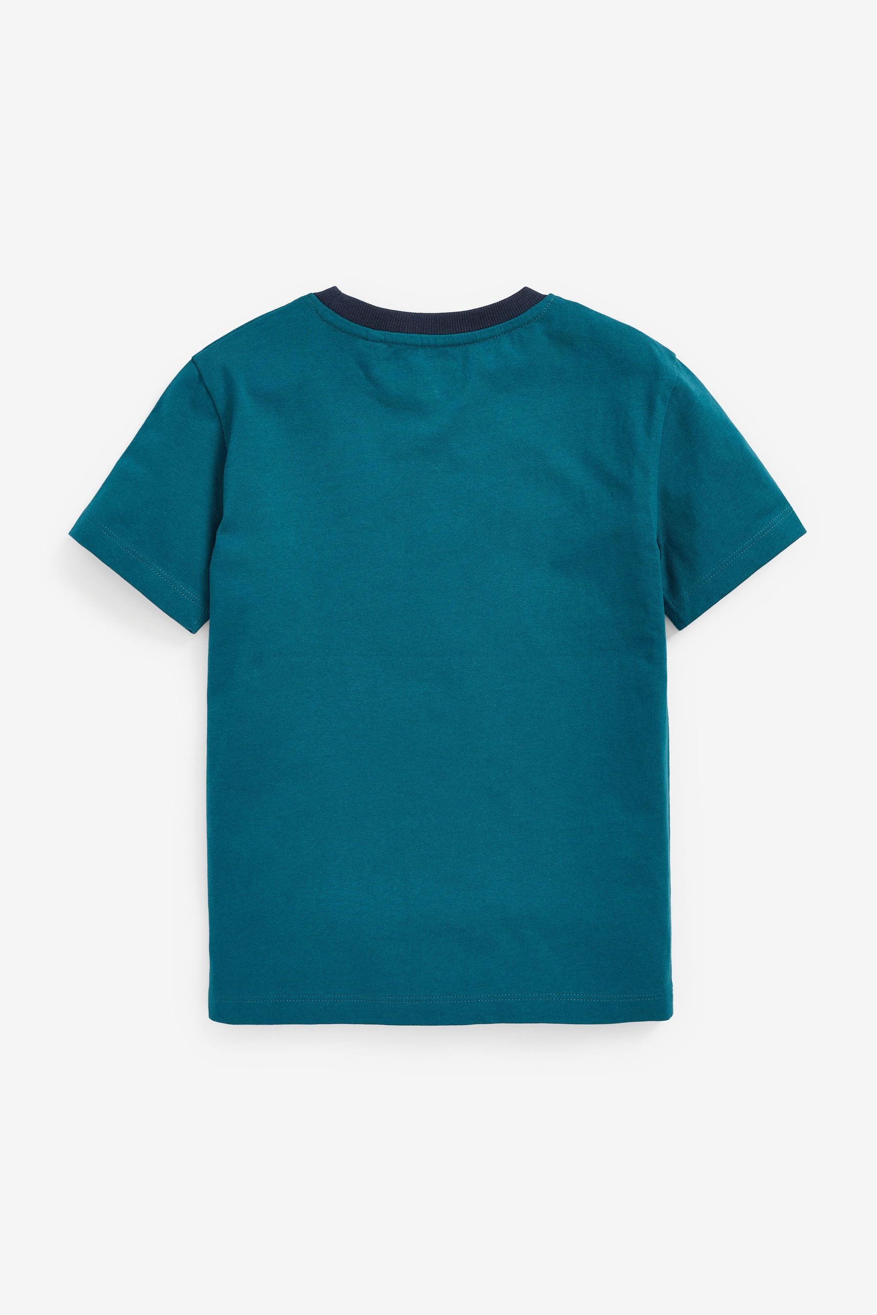 Teal Blue Skate World Short Sleeve Graphic T-Shirt (3-16yrs)