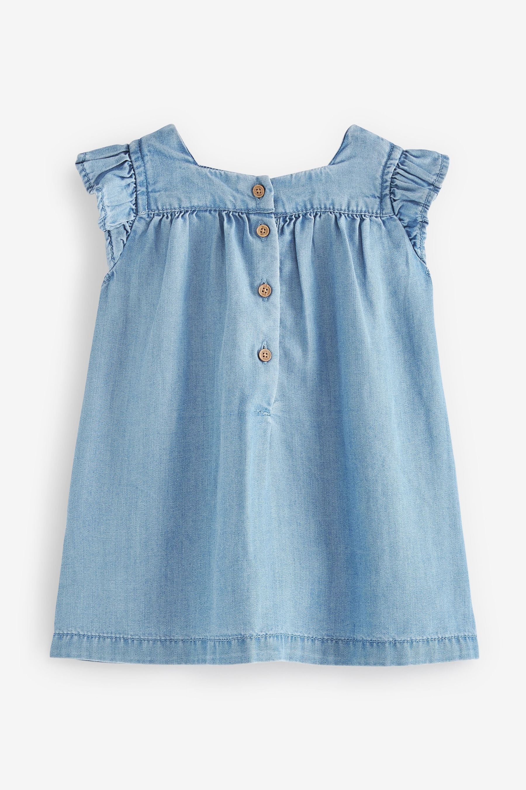 Blue Baby Denim Dress (0mths-2yrs)