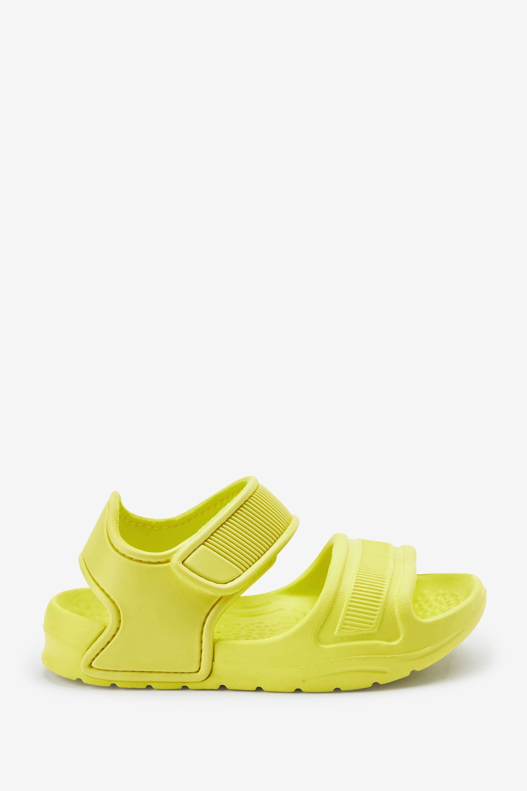 Yellow Pool Sliders