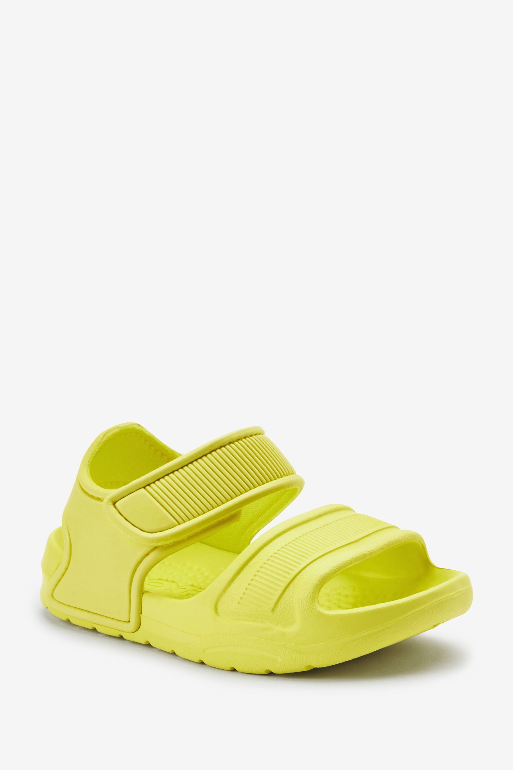 Yellow Pool Sliders