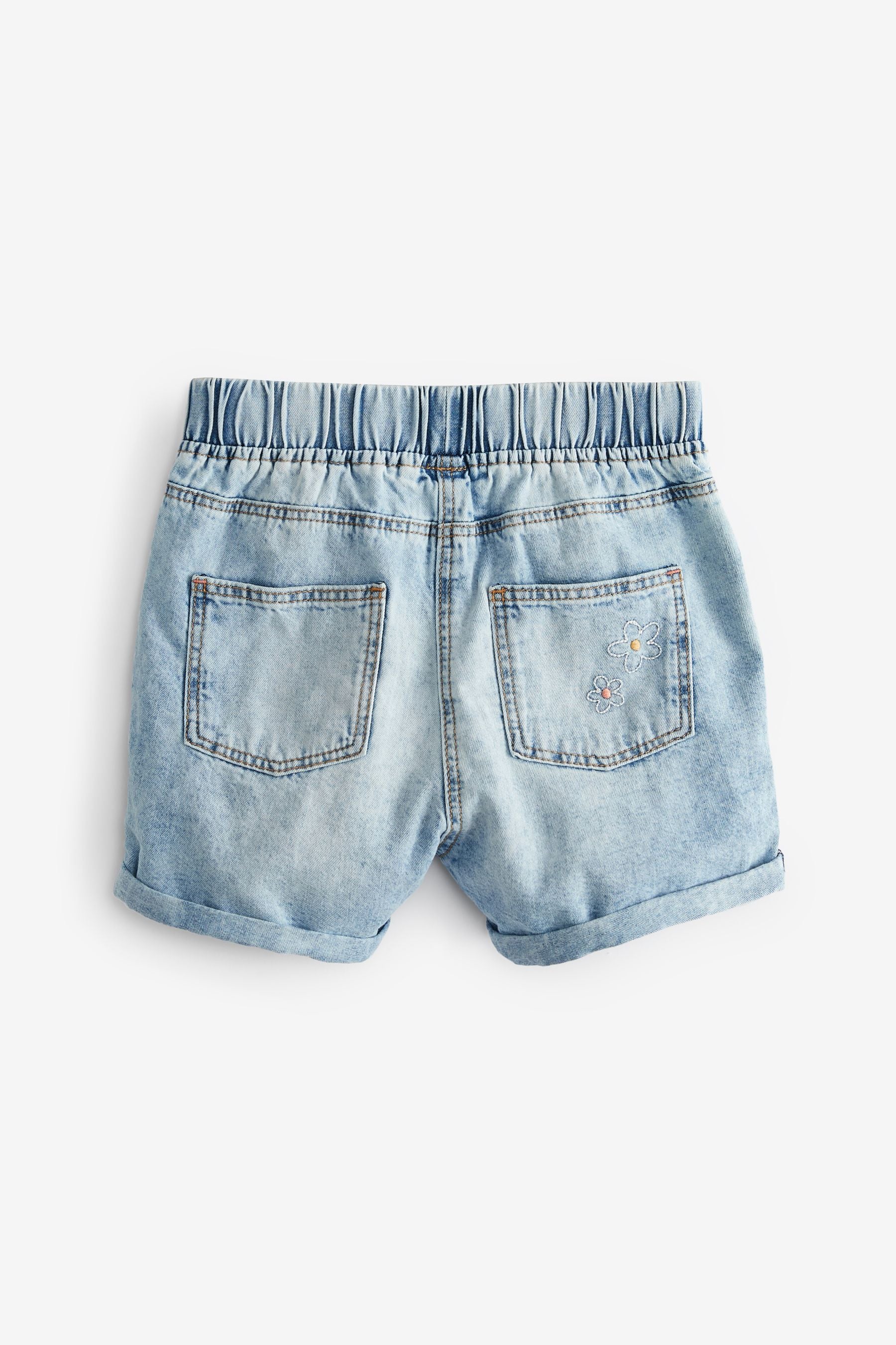 Crochet Character Denim Pull-On Shorts (3mths-10yrs)