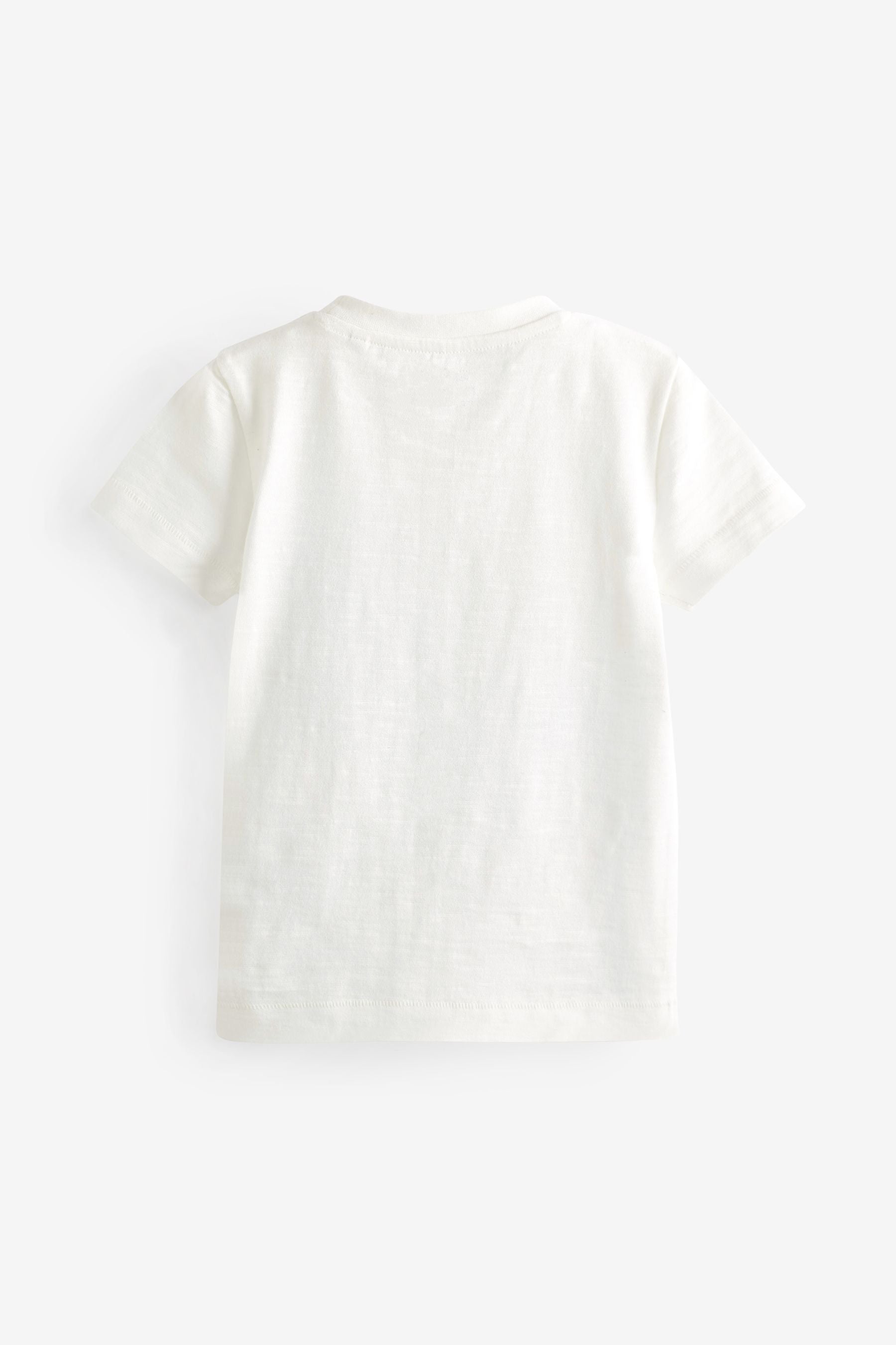 White Hello Sunshine Appliqu T-Shirt (3mths-7yr