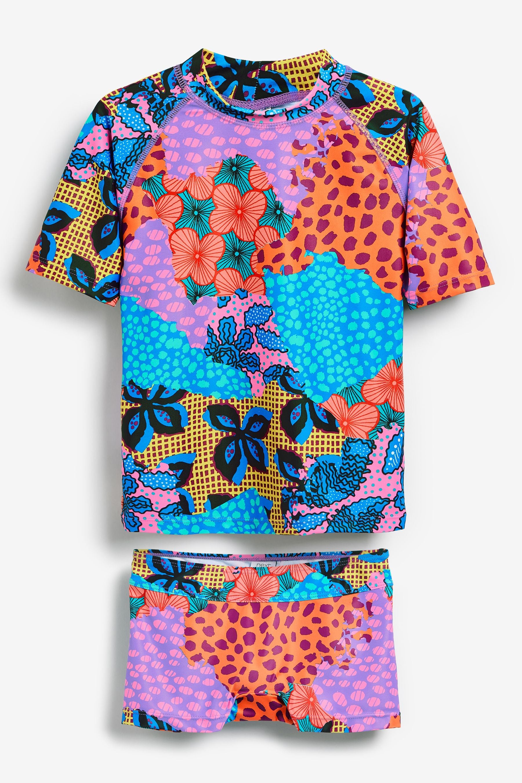 Multi 2 Piece Sunsafe Swim Set (3-16yrs)