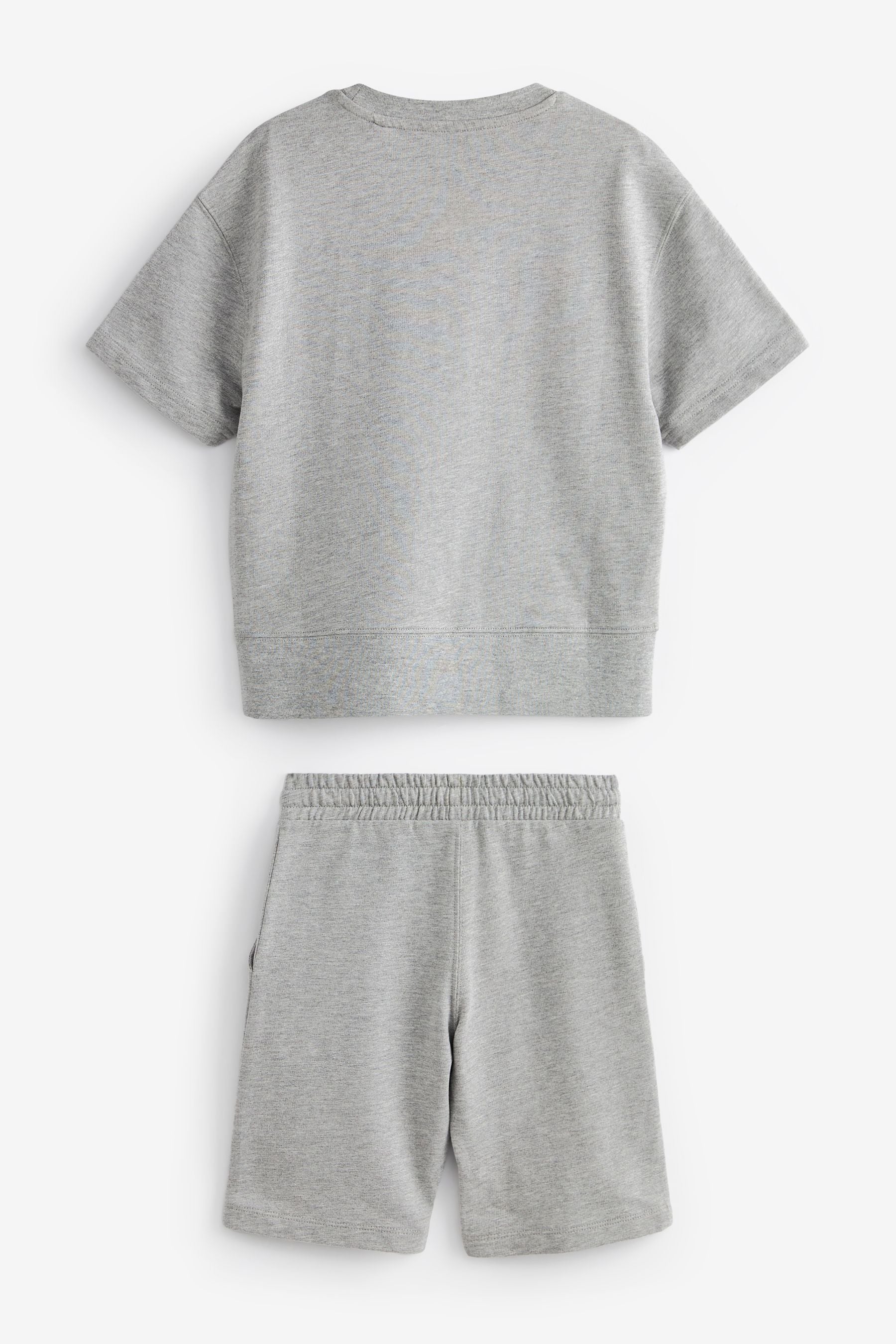 Grey Short Lounge Set (3-16yrs)