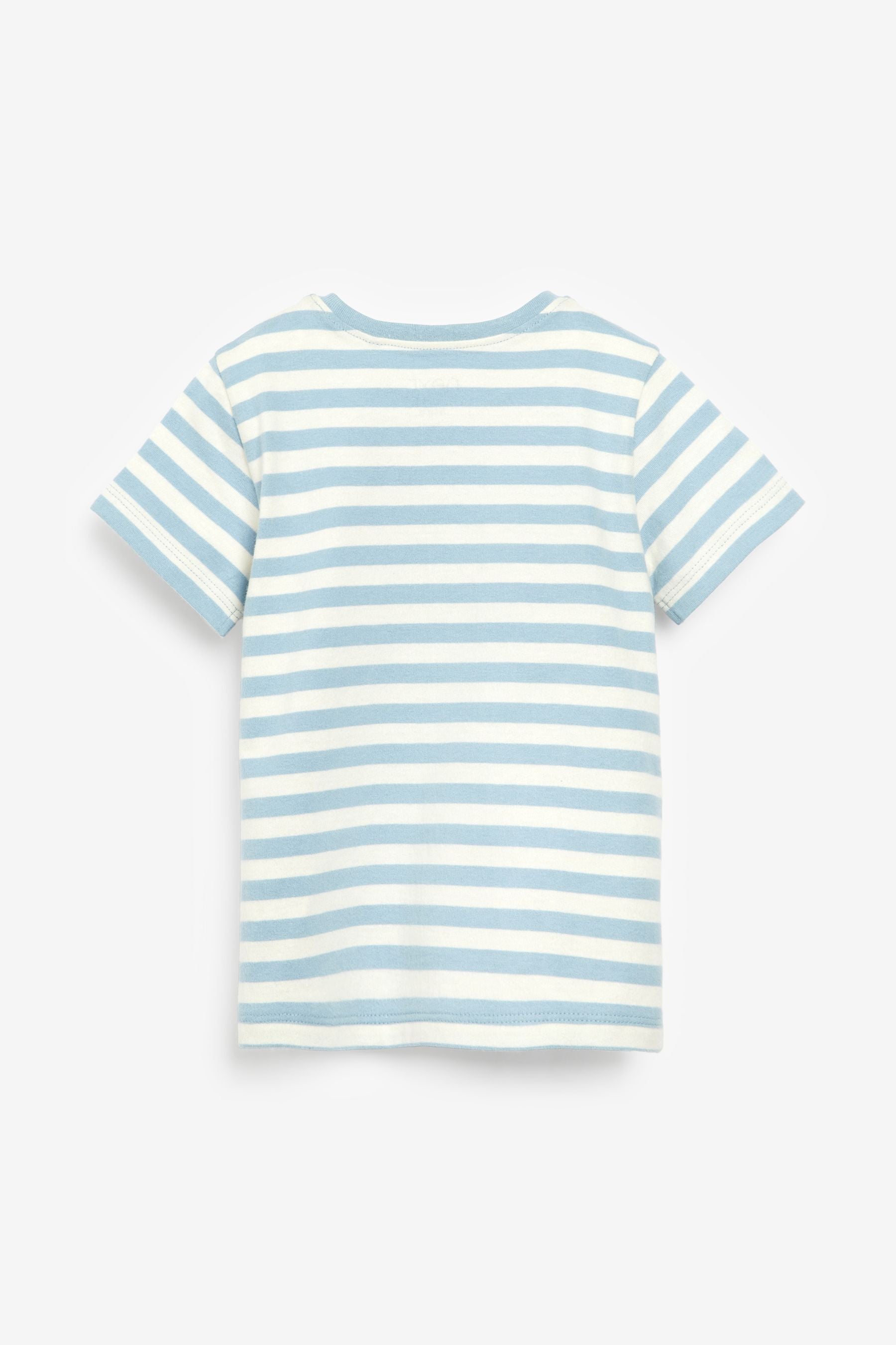 Blue Strawberries Embroidered T-Shirt (3mths-7yrs)