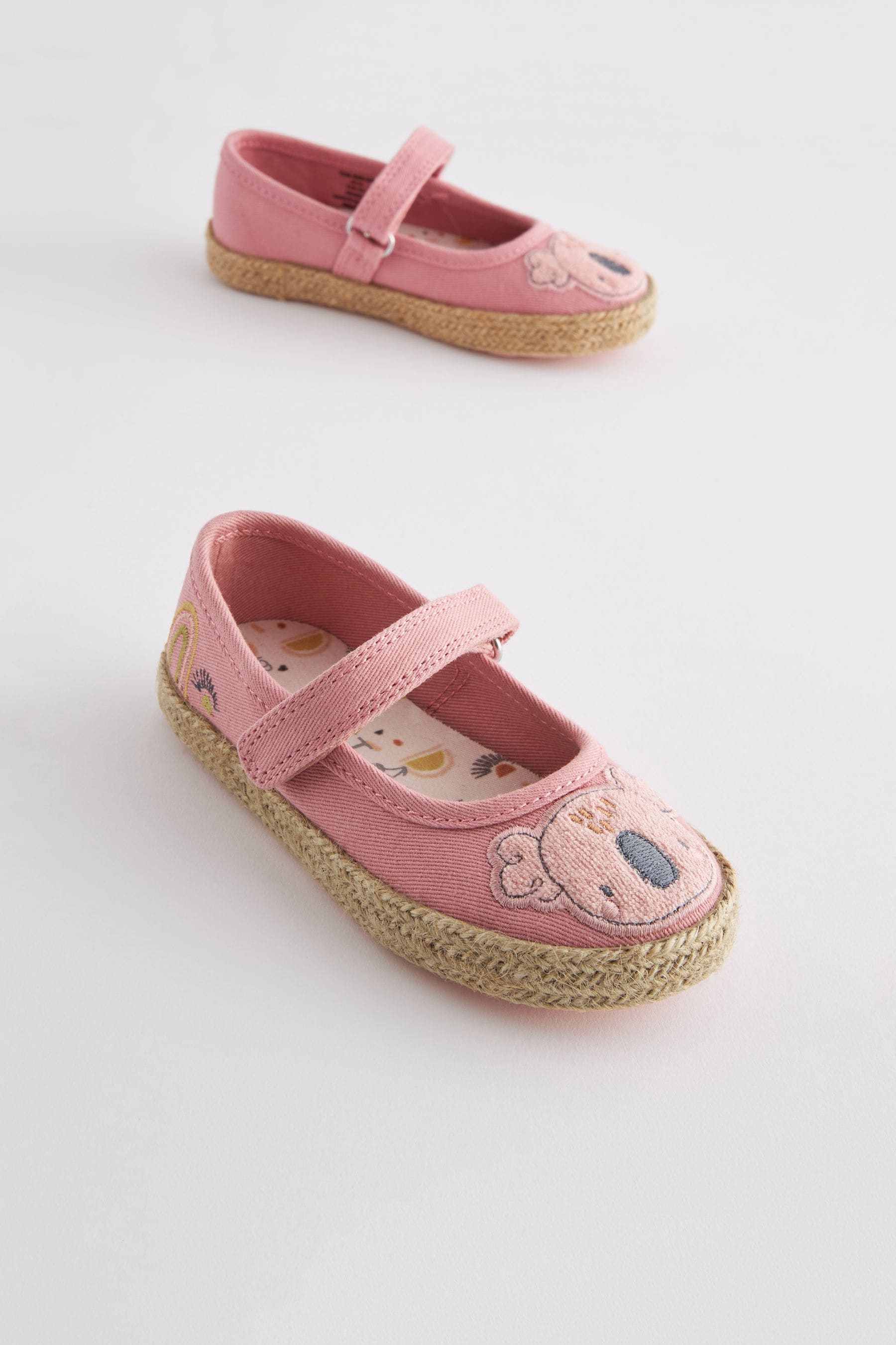 Pink Koala Mary Jane Shoes