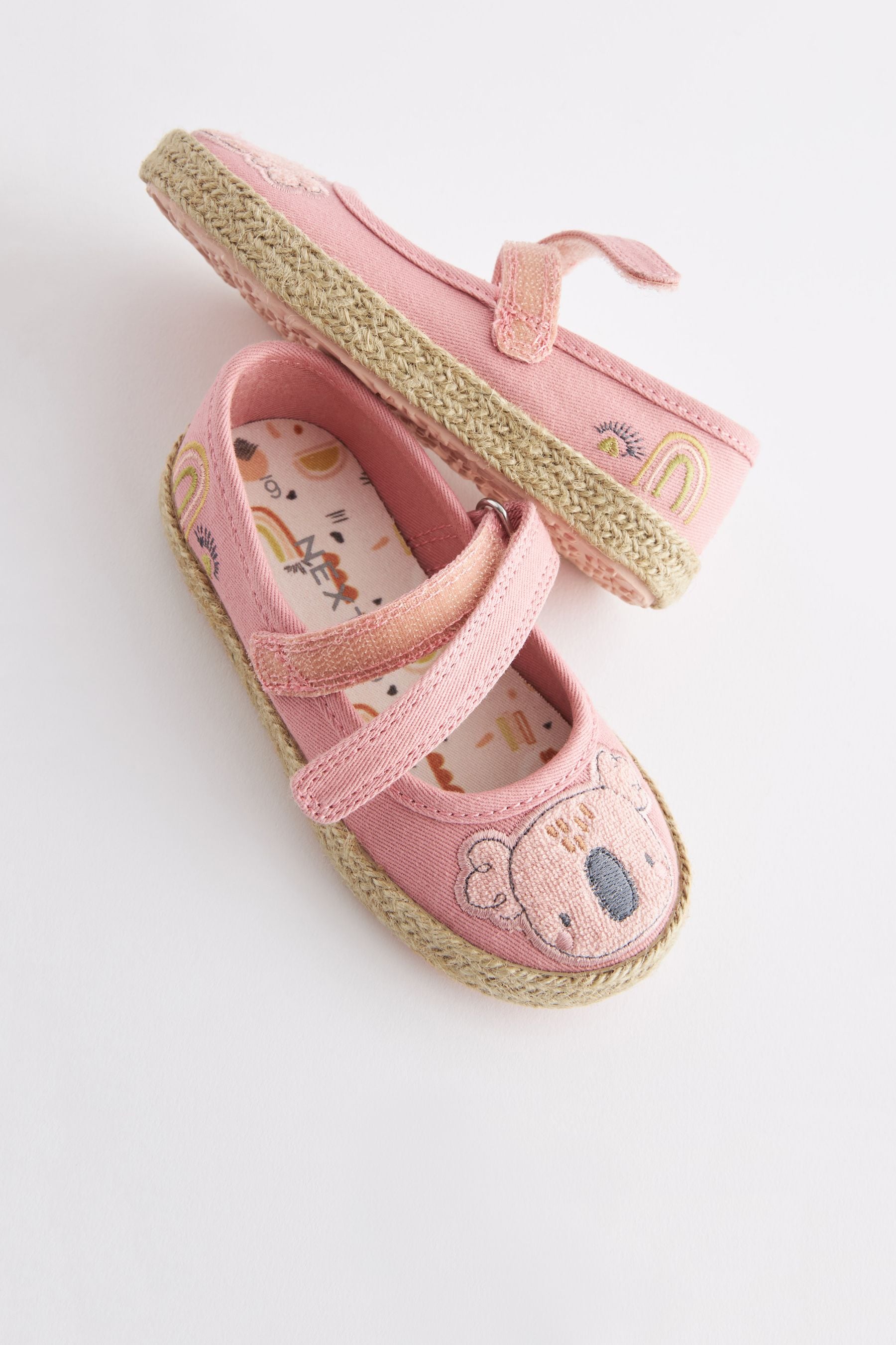 Pink Koala Mary Jane Shoes