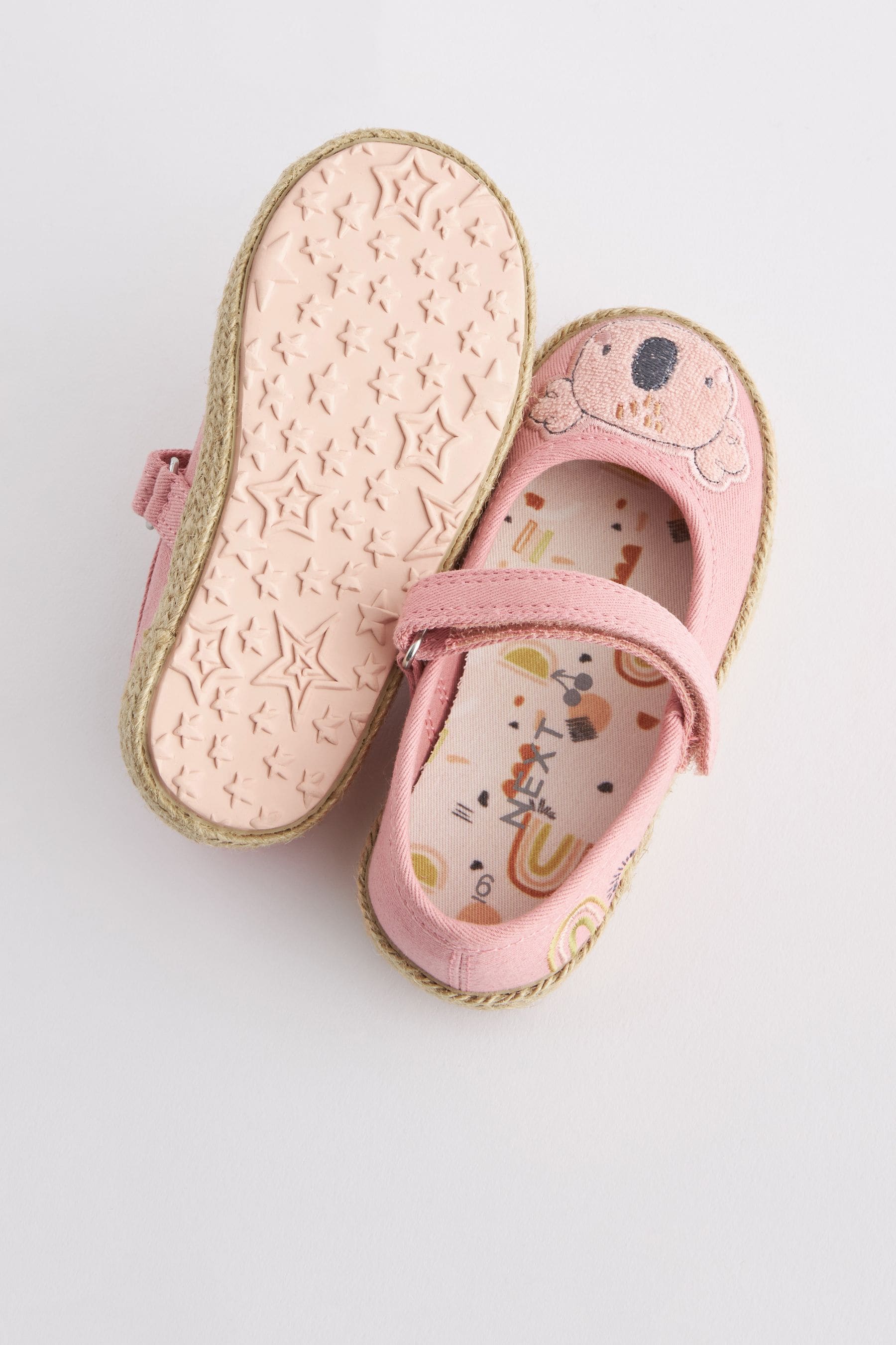 Pink Koala Mary Jane Shoes