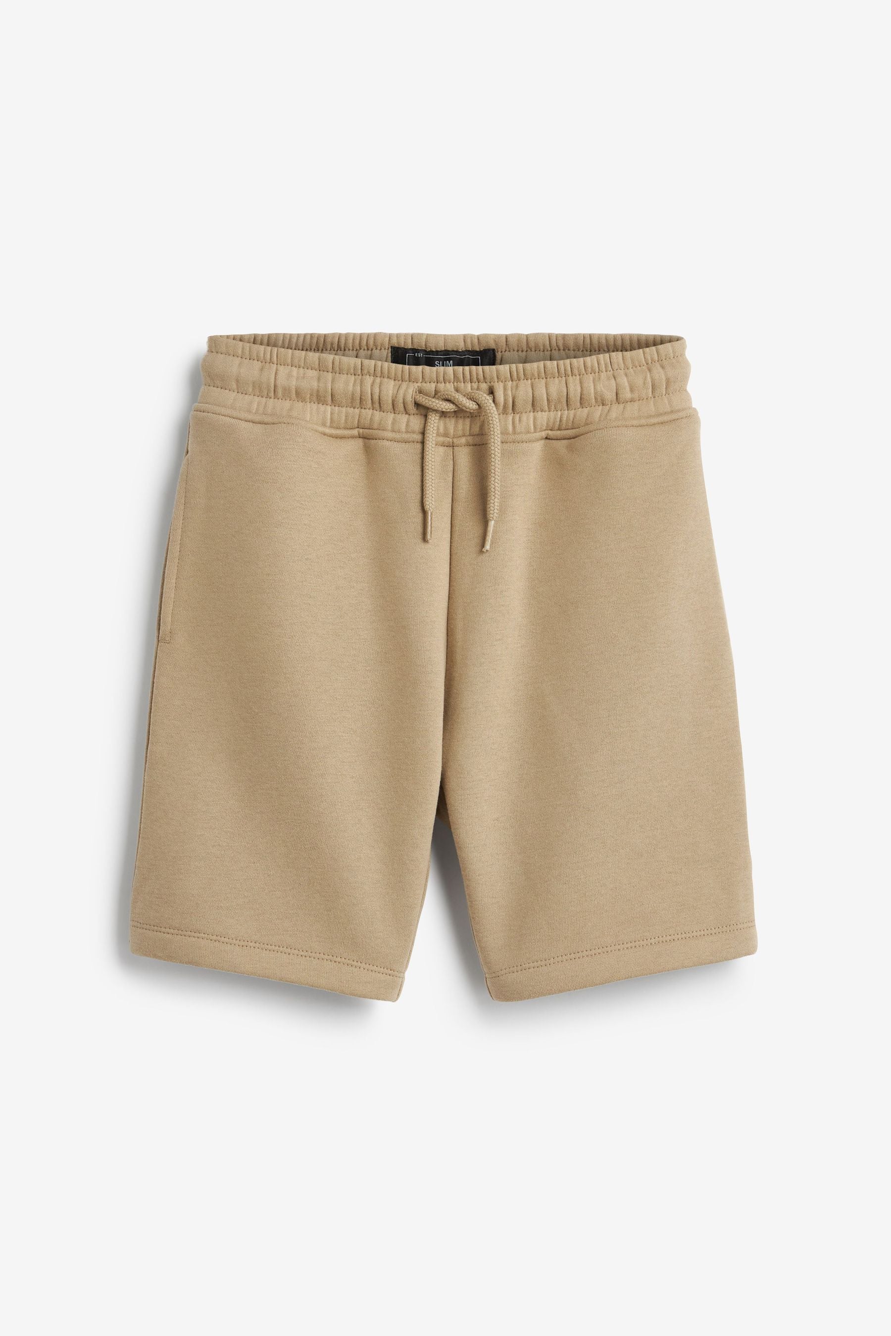 Stone Grey Jersey Shorts (3-16yrs)