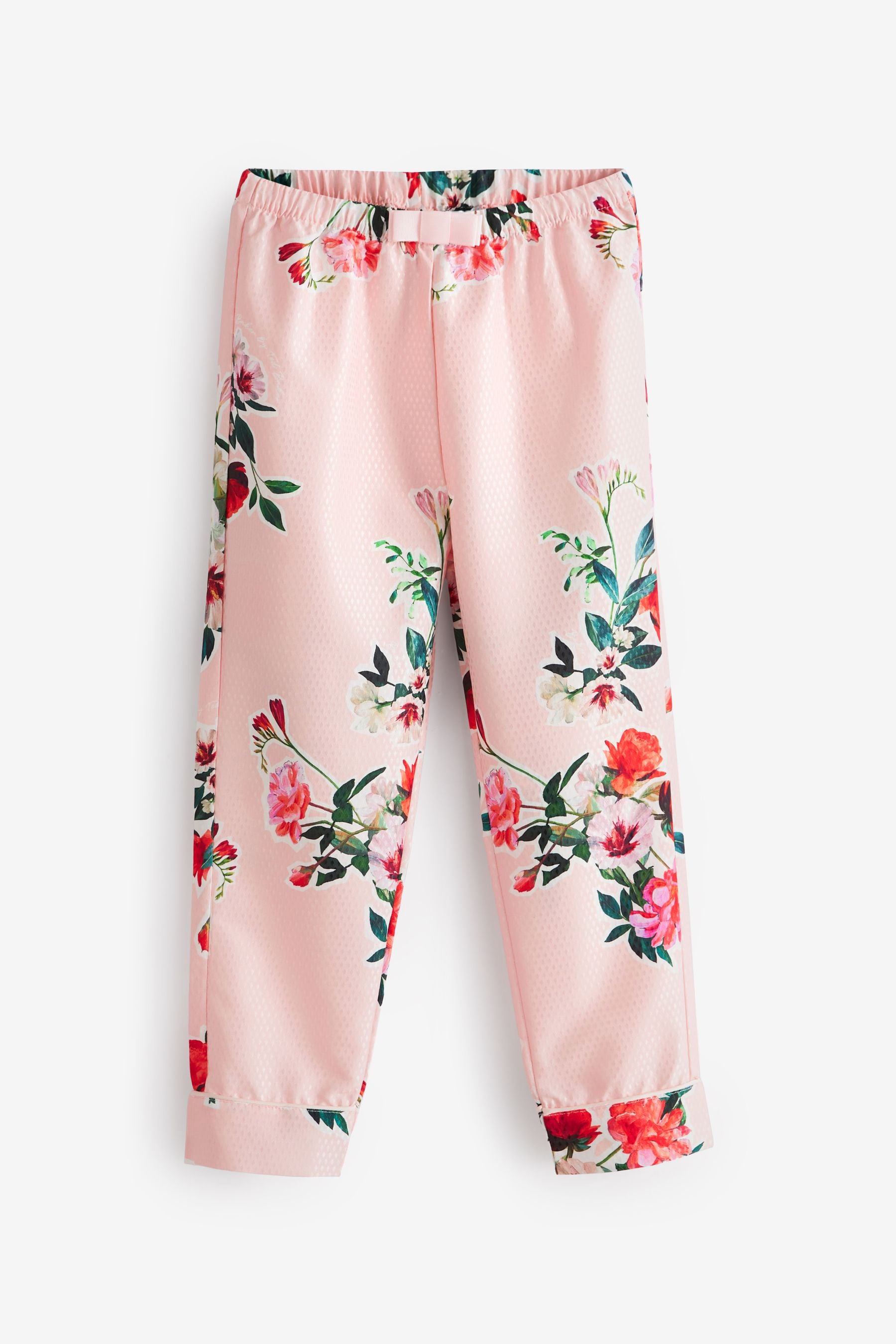 Pink Baker by Ted Baker Pink Floral Woven Pyjamas