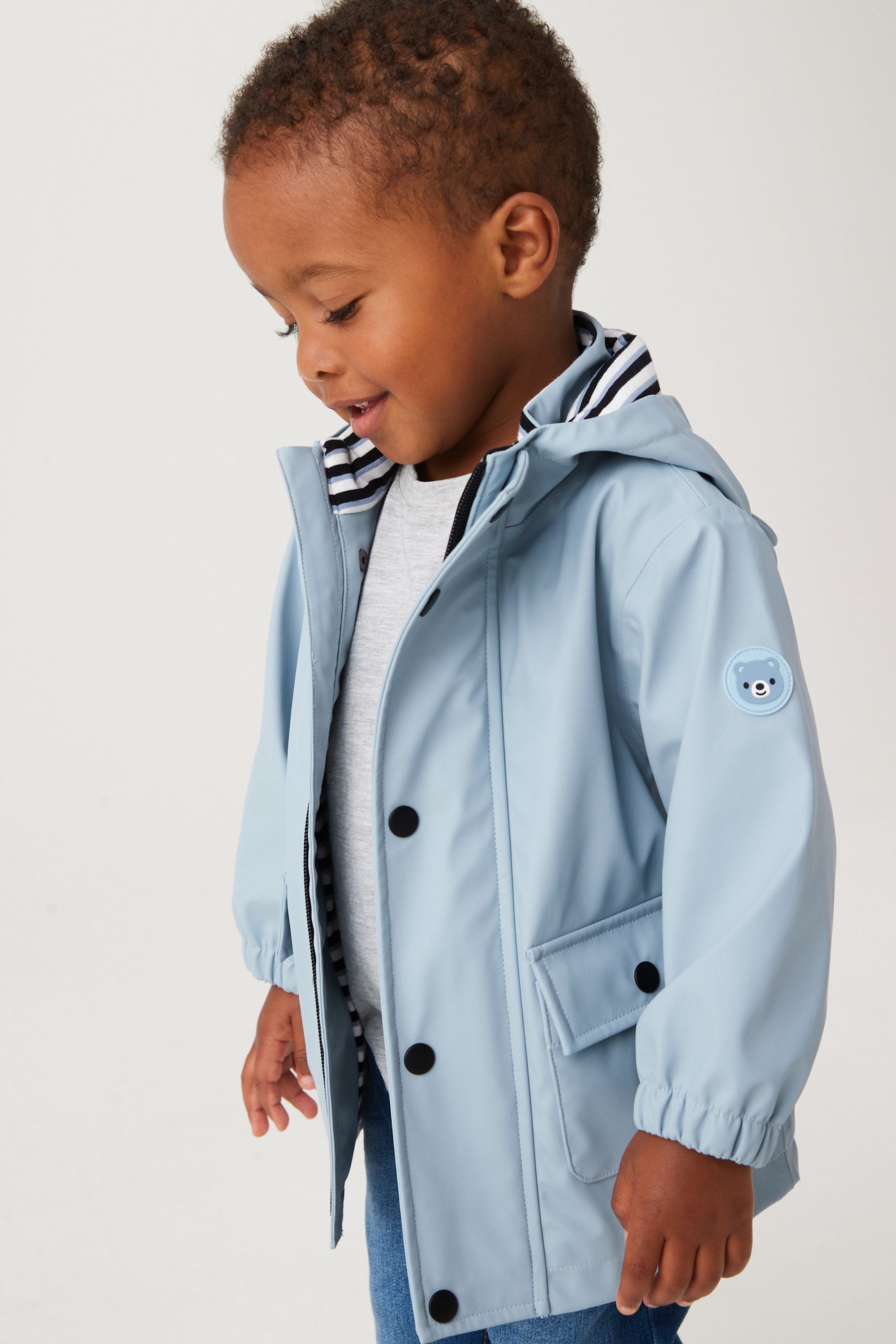 Blue Shower Resistant Lightweight Jacket (3mths-7yrs)