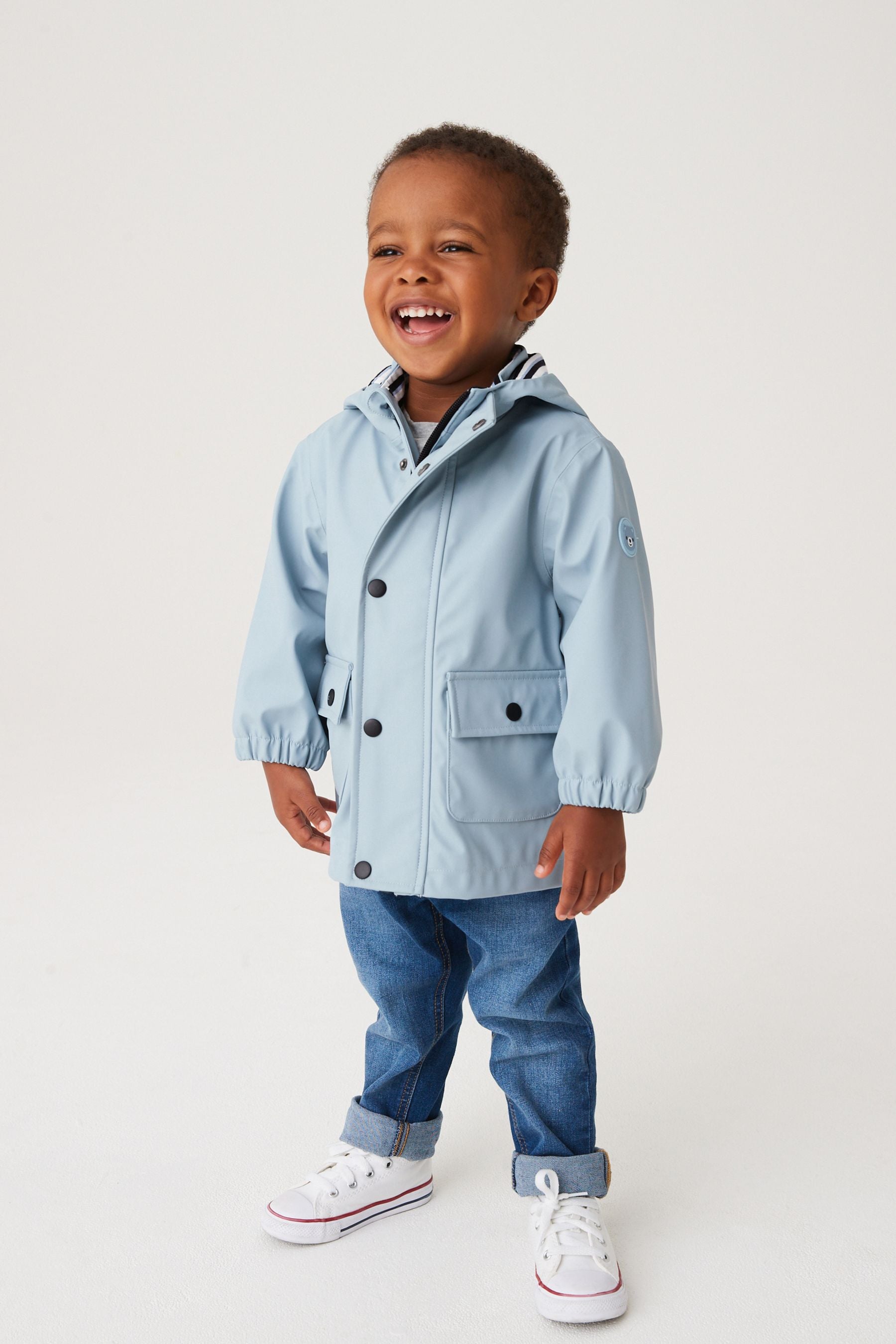 Blue Shower Resistant Lightweight Jacket (3mths-7yrs)