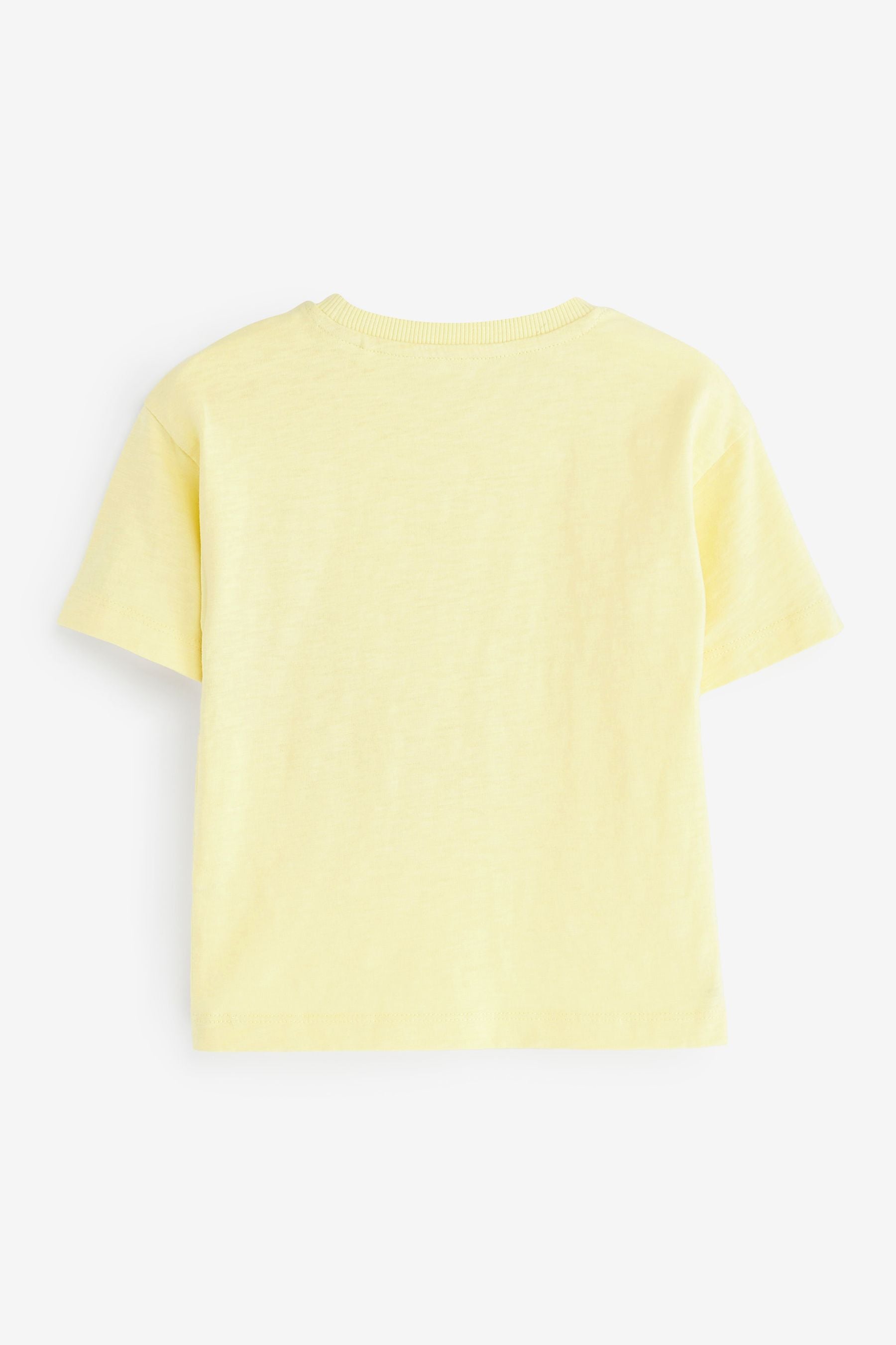 Yellow Crab Oversized Character T-Shirt (3mths-7yrs)