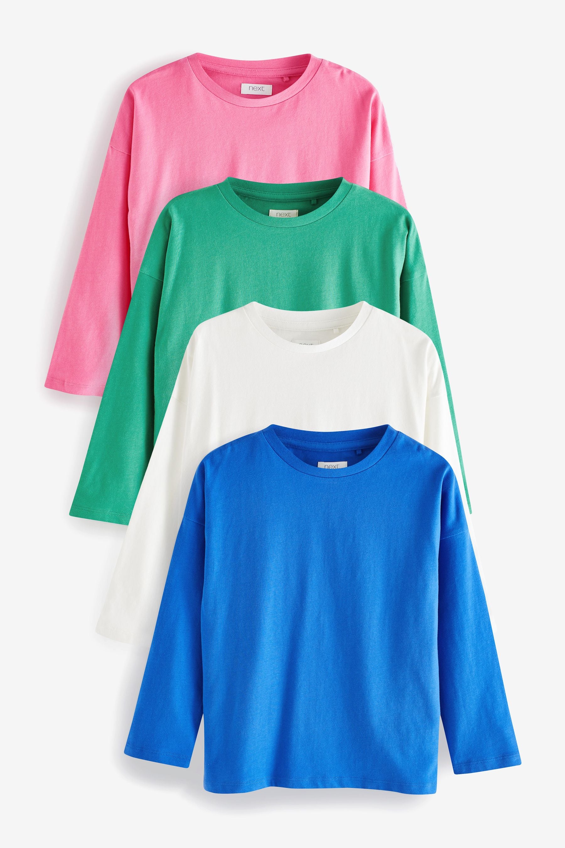 Multi Basic Long Sleeve T-Shirt (3-16yrs)