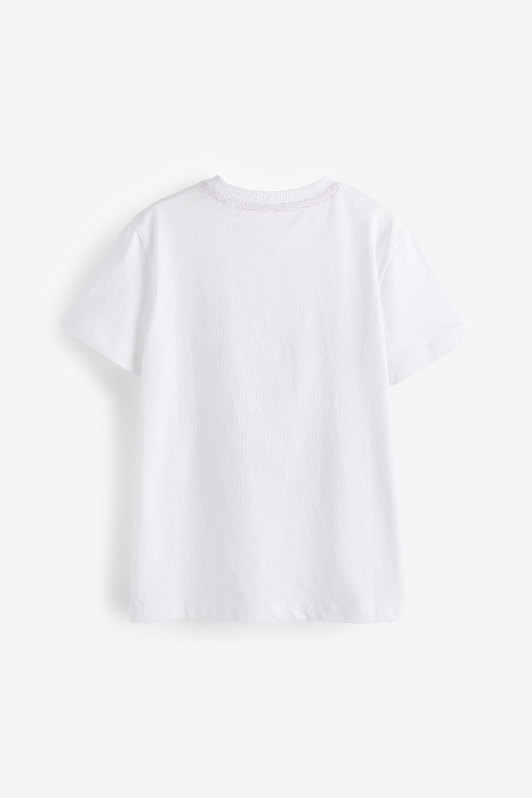 White Boat Short Sleeve Graphic T-Shirt (3-16yrs)