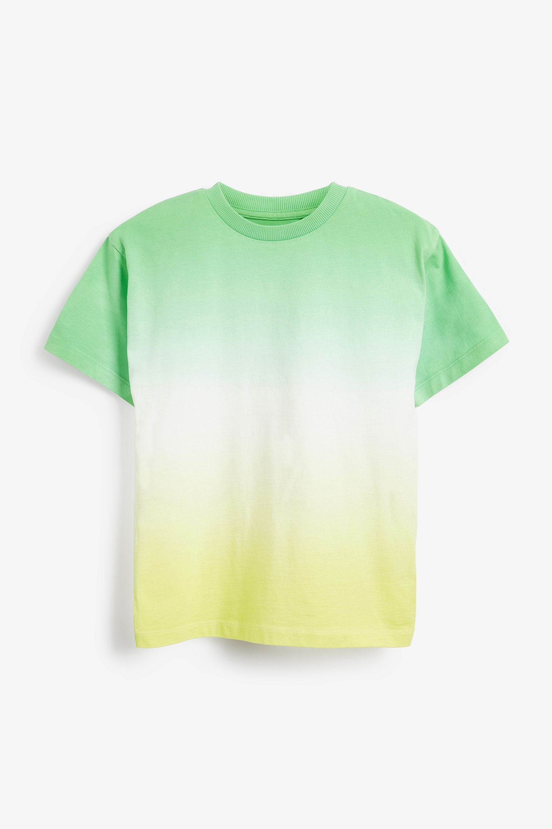 Neon Dip Dye 2 Pack Short Sleeve T-Shirts (3-16yrs)