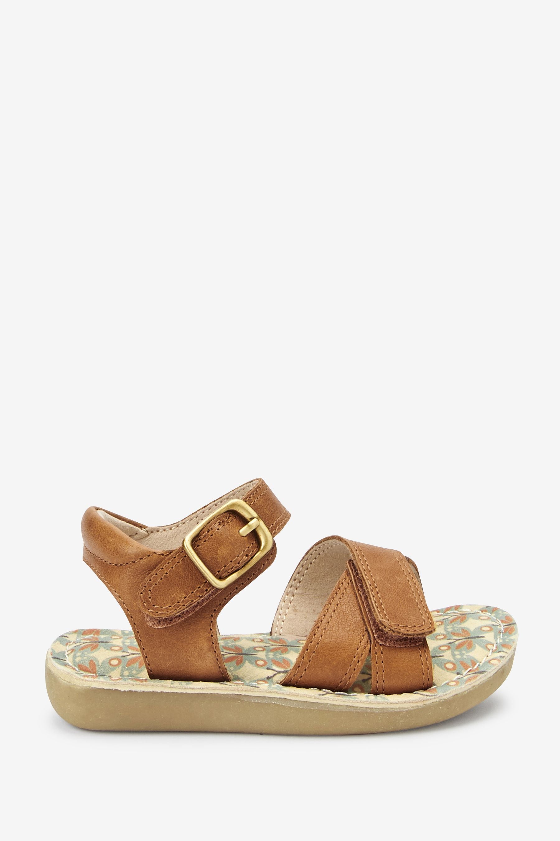 Tan Brown Little Luxe Sandals