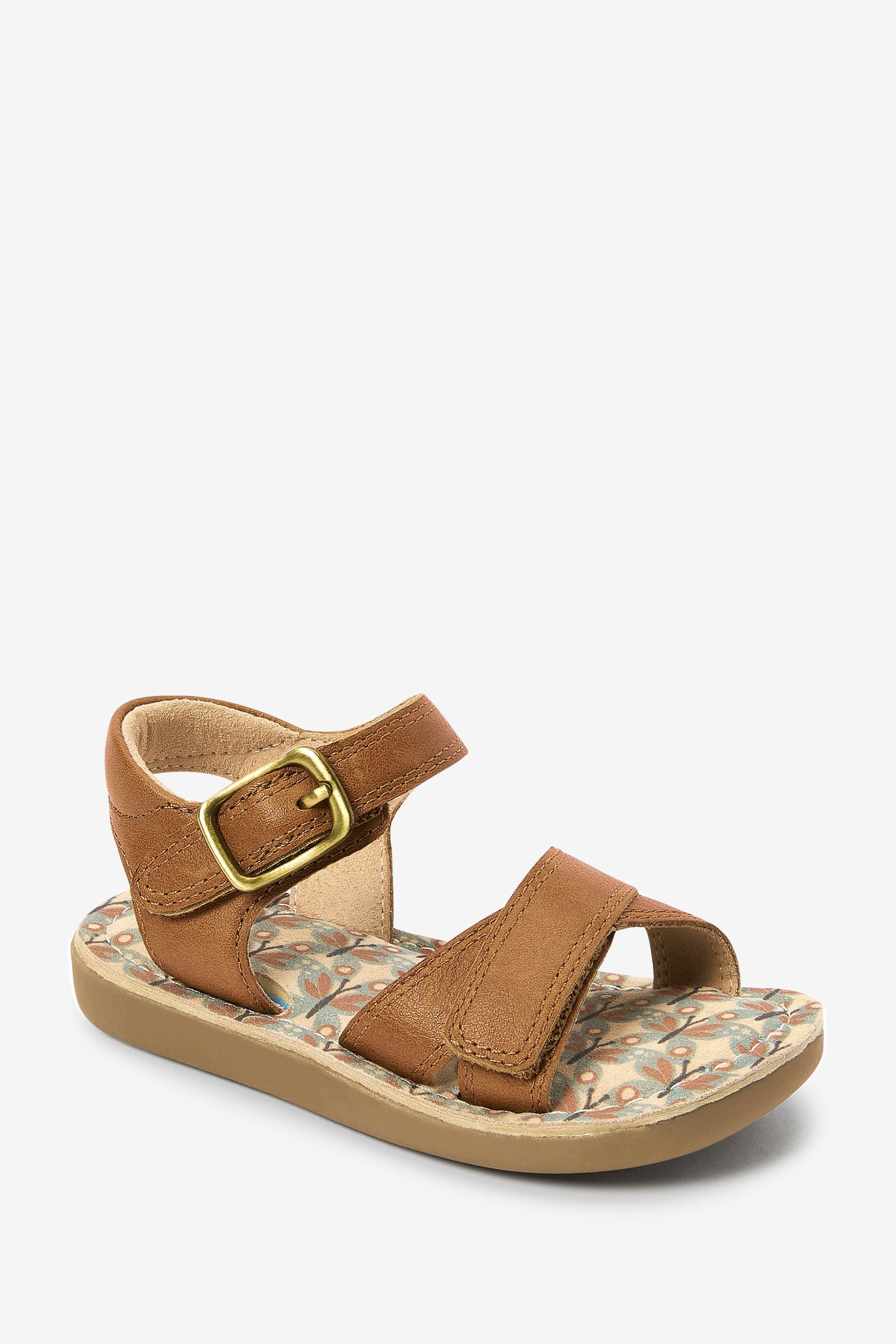 Tan Brown Little Luxe Sandals