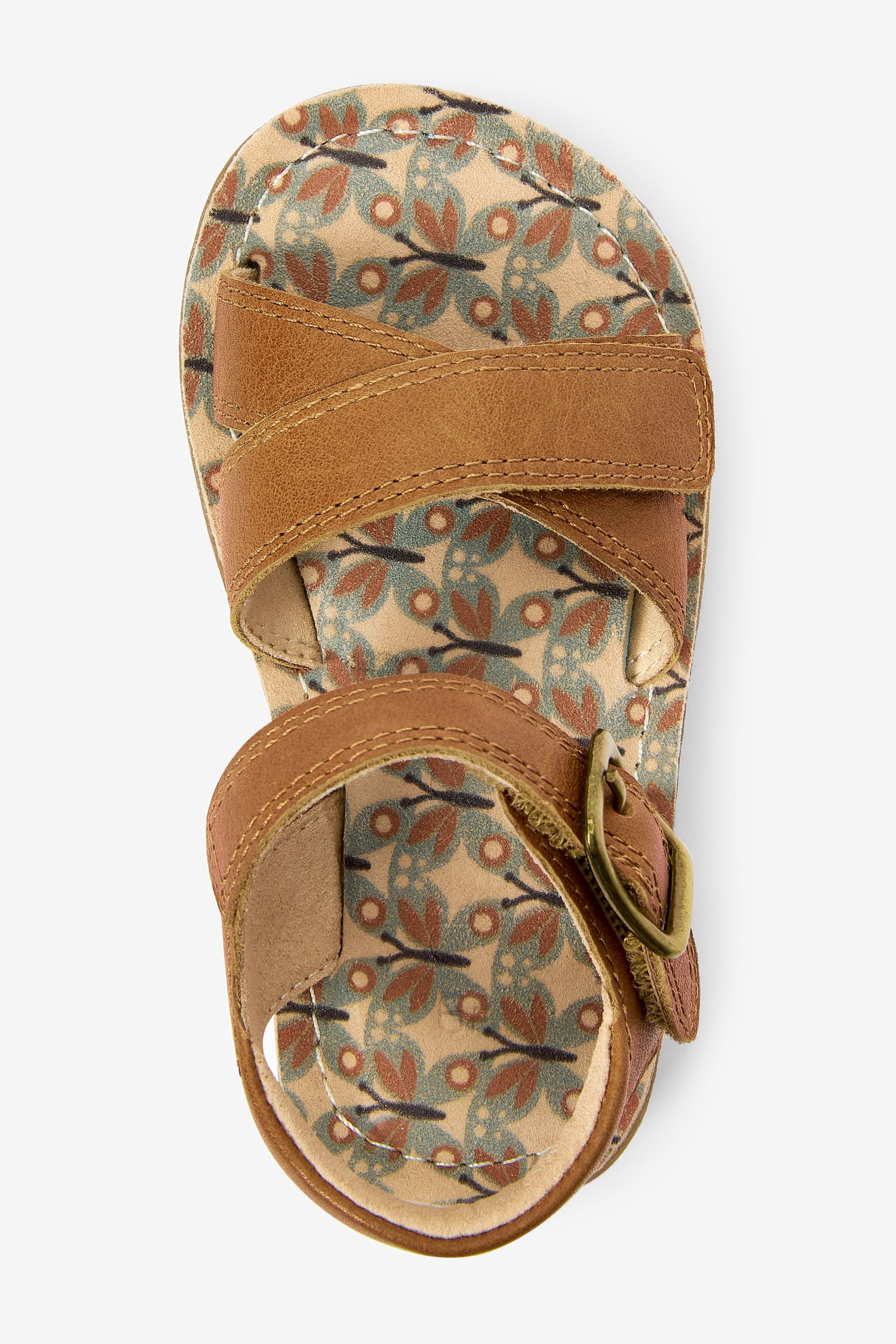 Tan Brown Little Luxe Sandals