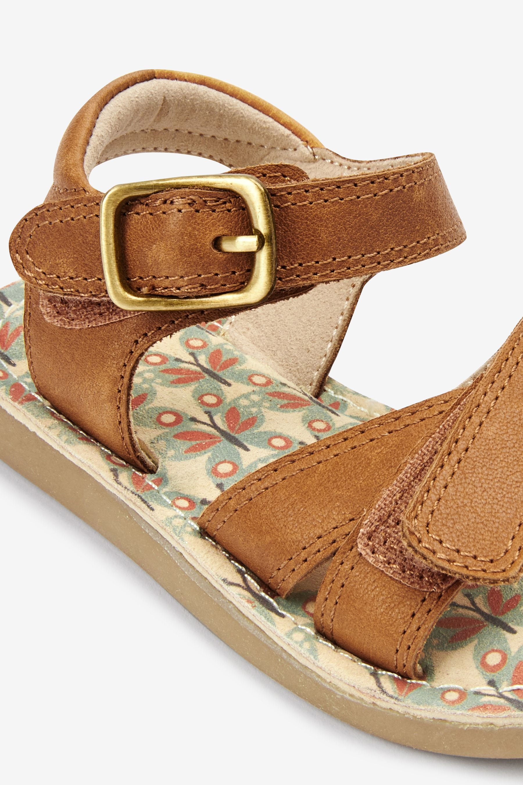 Tan Brown Little Luxe Sandals