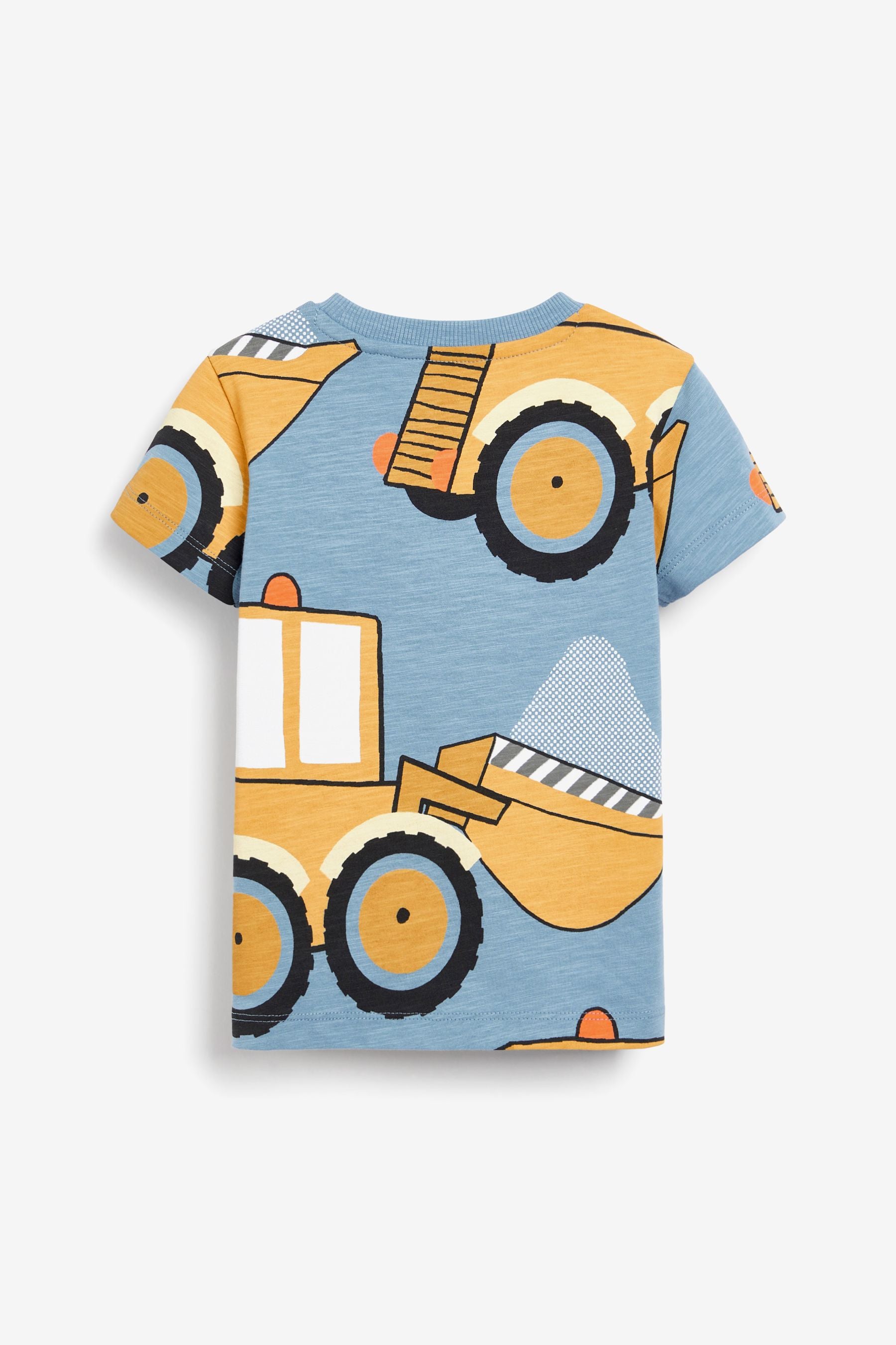 Blue Digger All-Over Printed T-Shirt (3mths-7yrs)