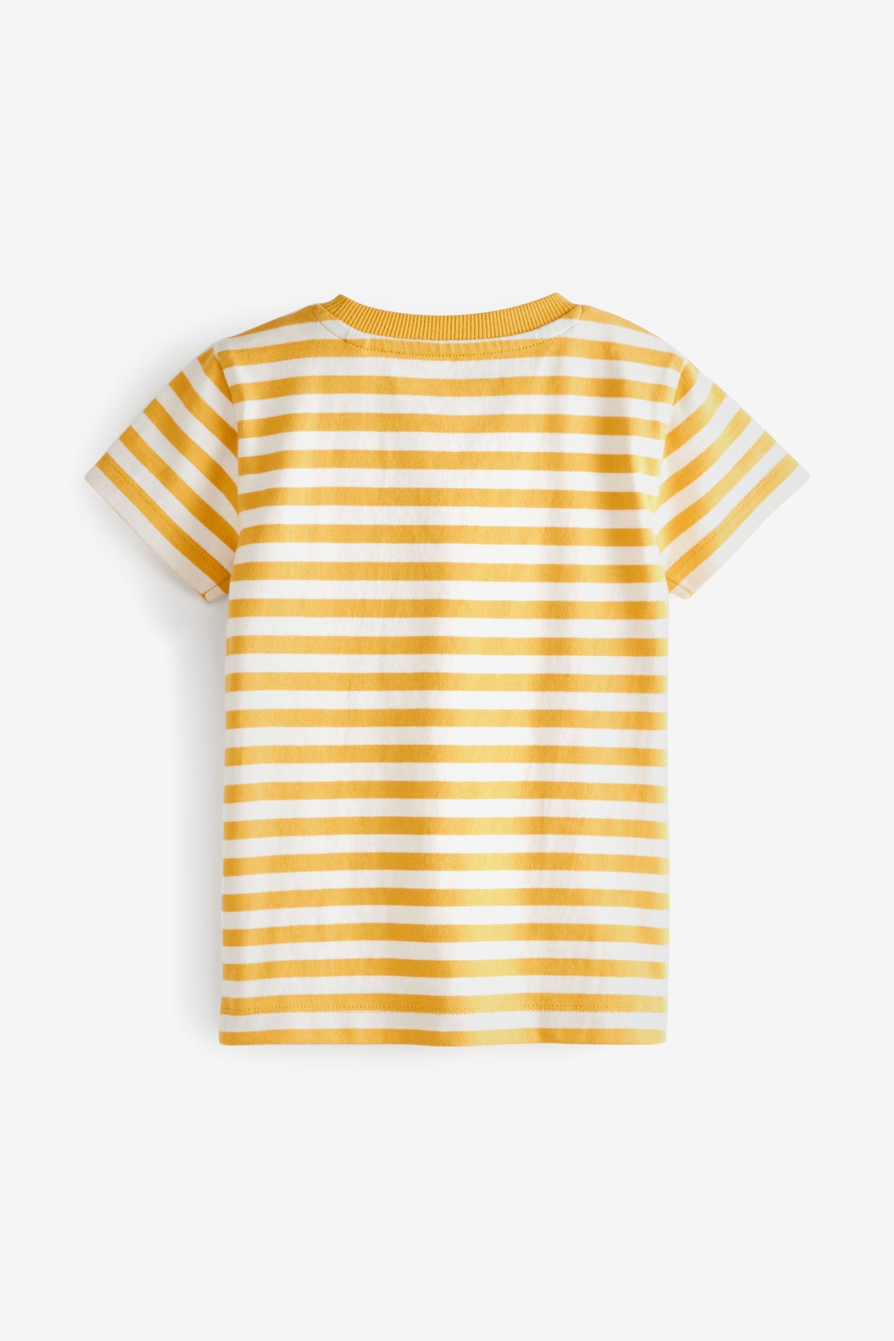 Stripe Dino Pocket T-Shirt (3mths-7yrs)