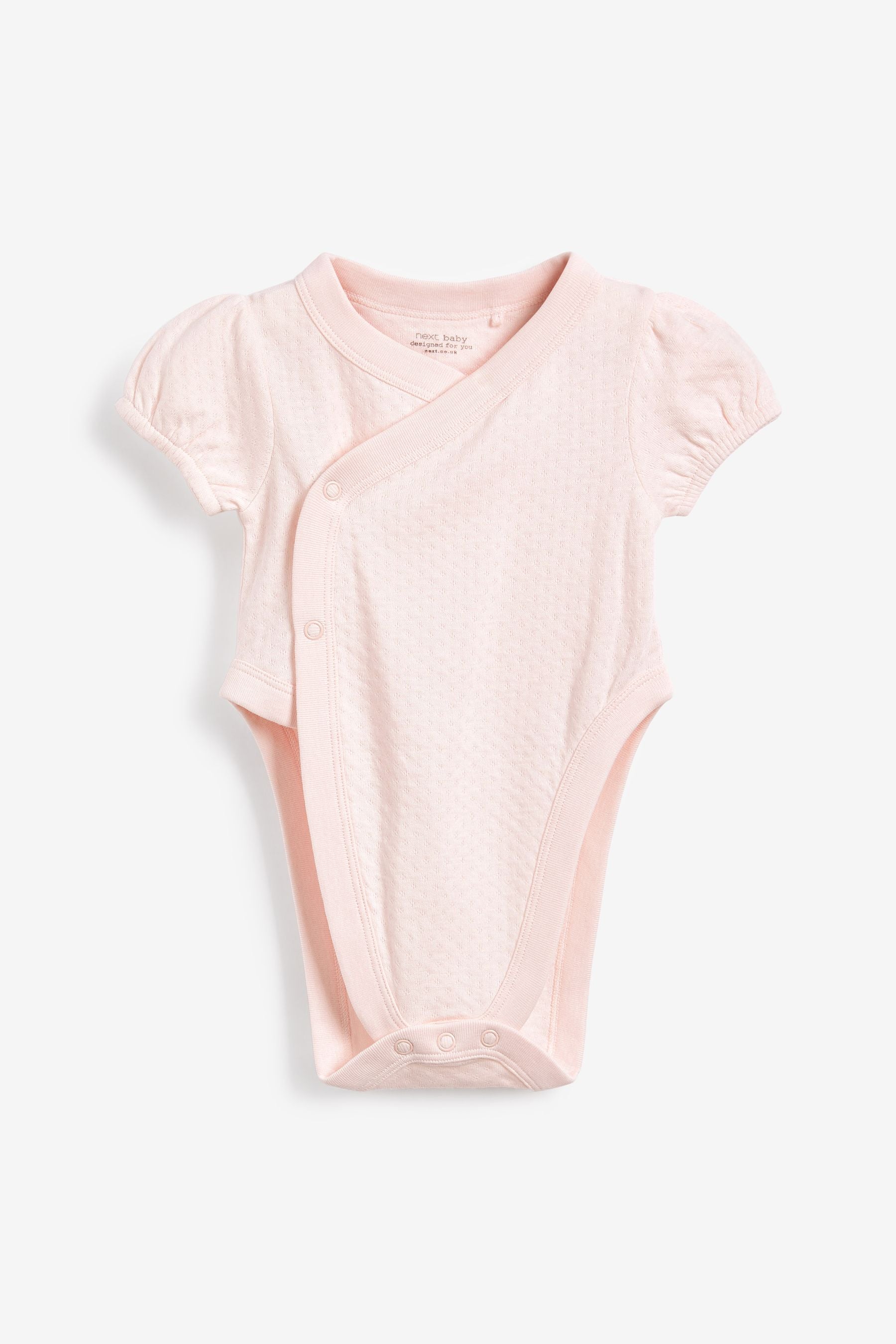 Pink 3 Pack Hip Dysplasia Short Sleeve Bodysuits