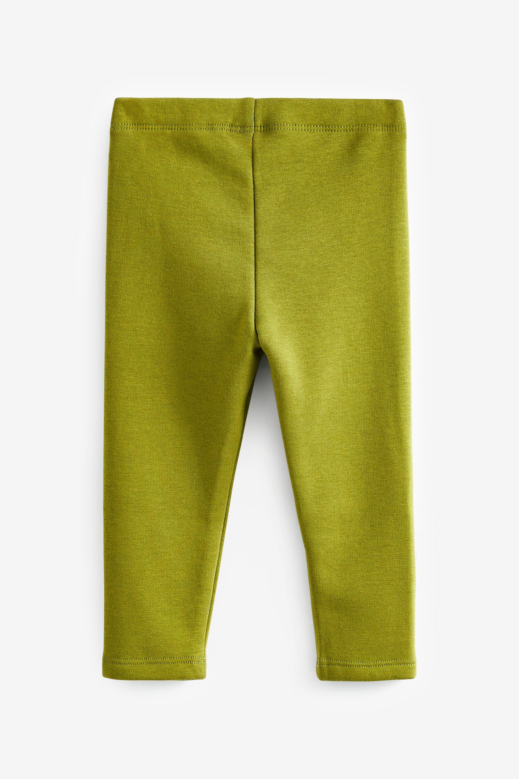 Khaki Green Cosy Fleece Lined Leggings (3mths-7yrs)