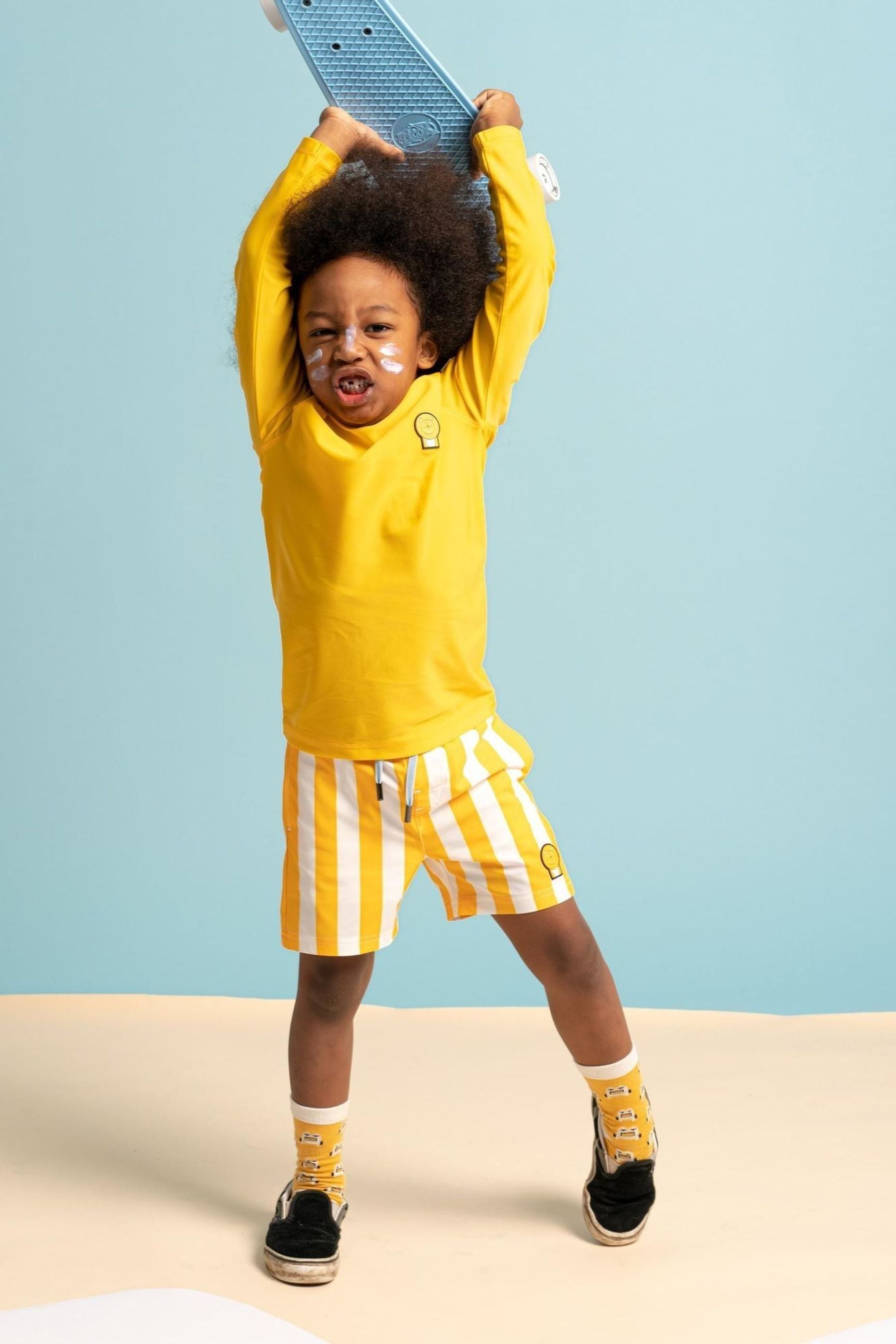 Dinosea Cub the Lion Yellow Swim Shorts