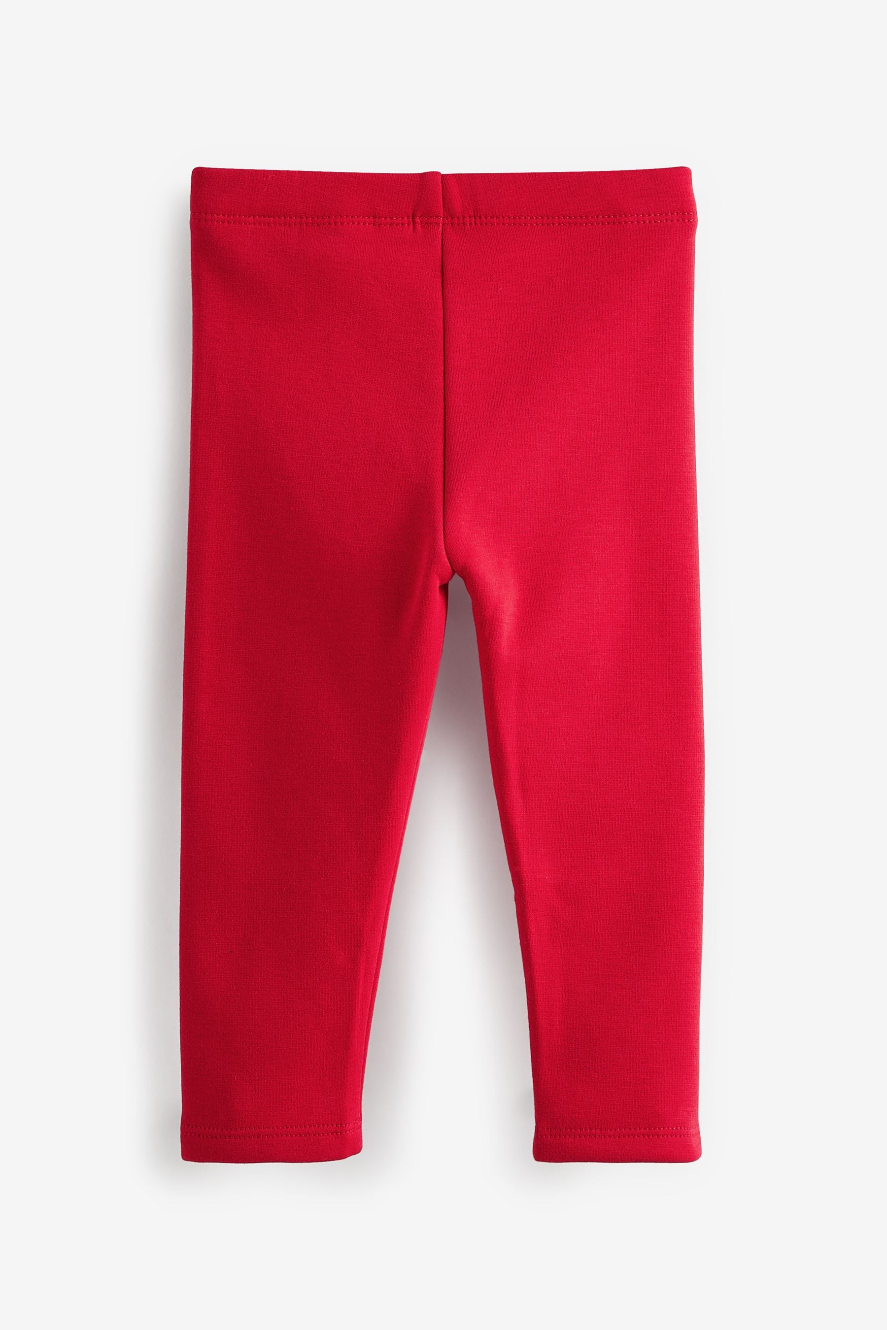 Red Cosy Fleece Lined Leggings (3mths-7yrs)