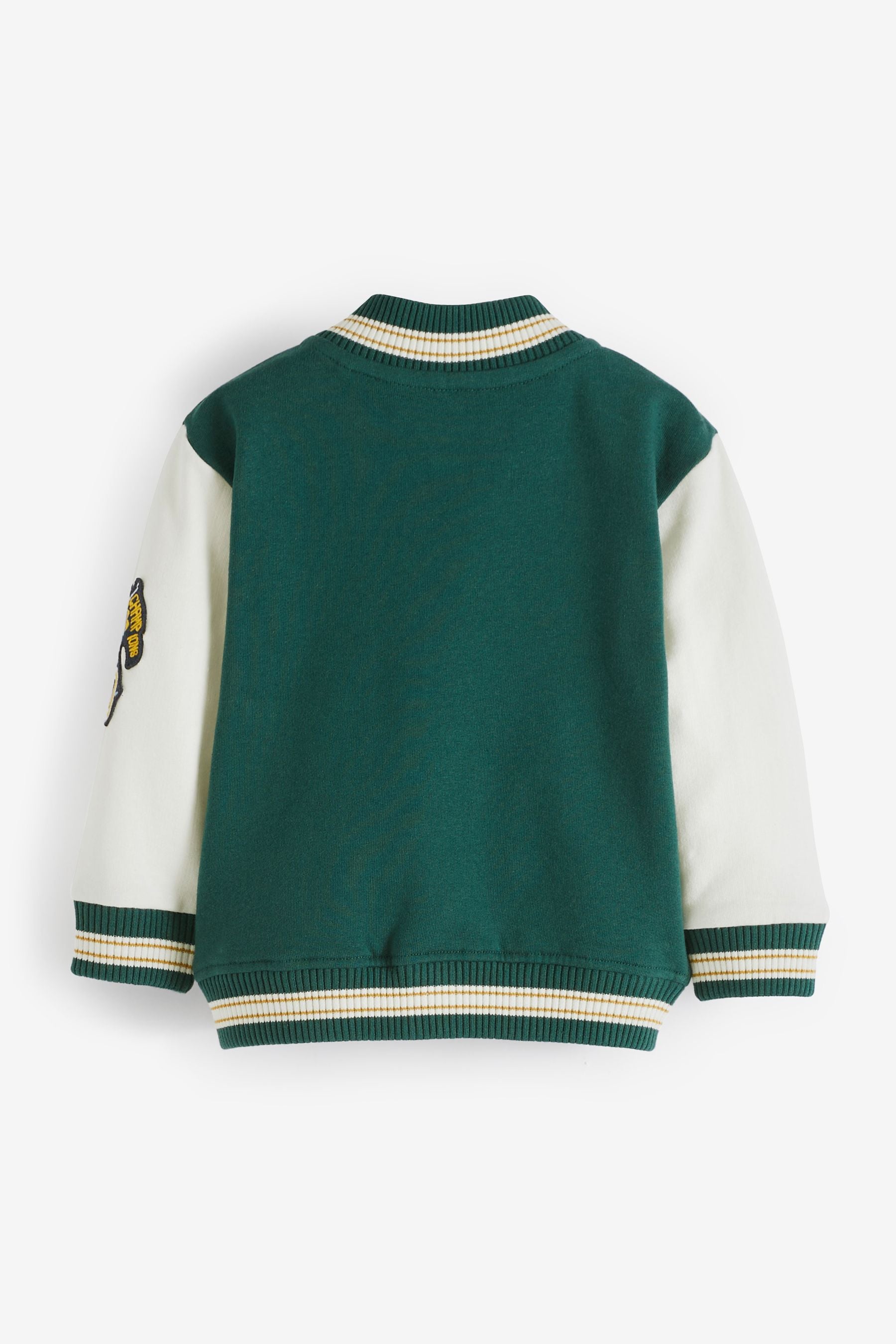 Green Varsity Jacket (3mths-7yrs)