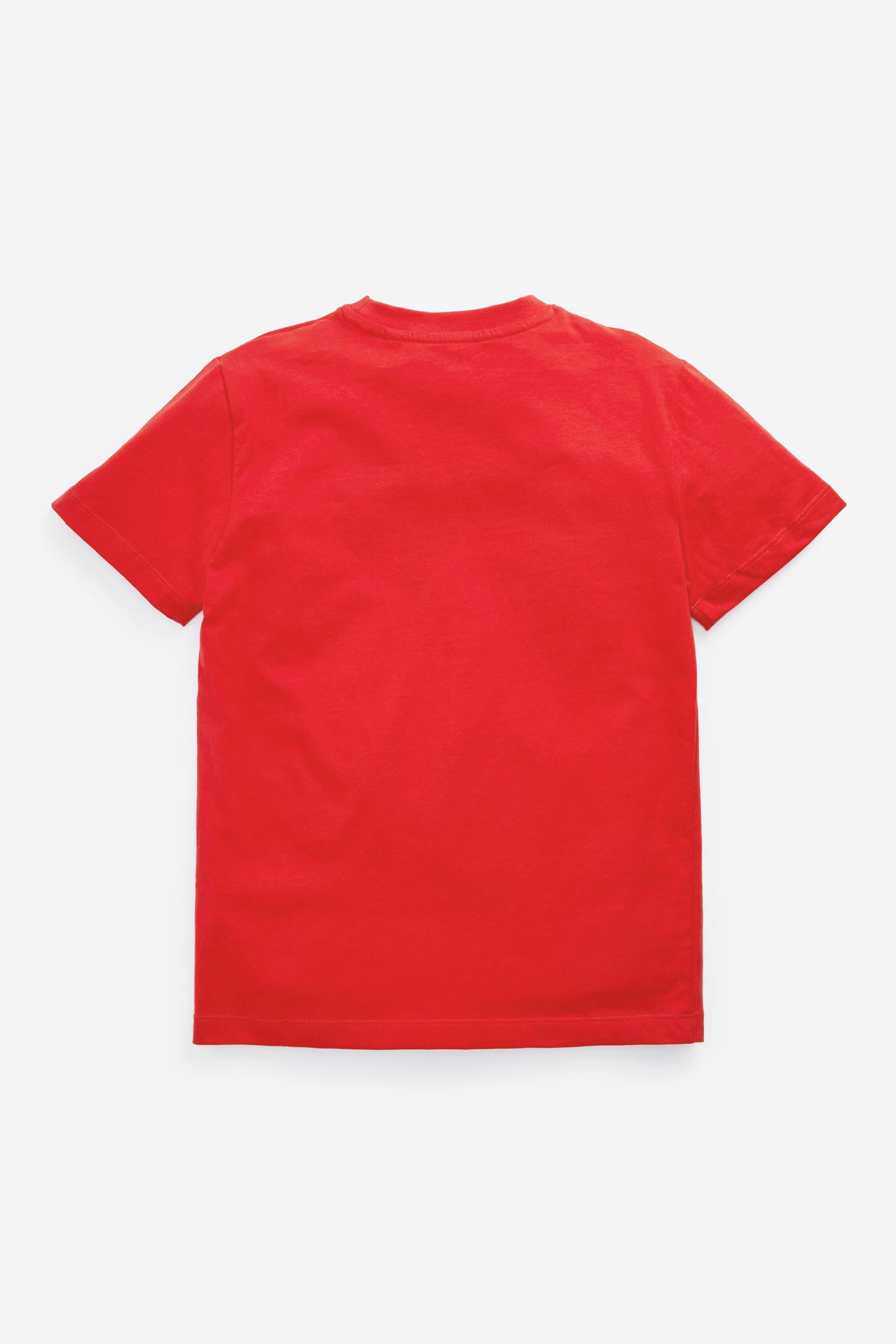 Red Plain T-Shirt (3-16yrs)