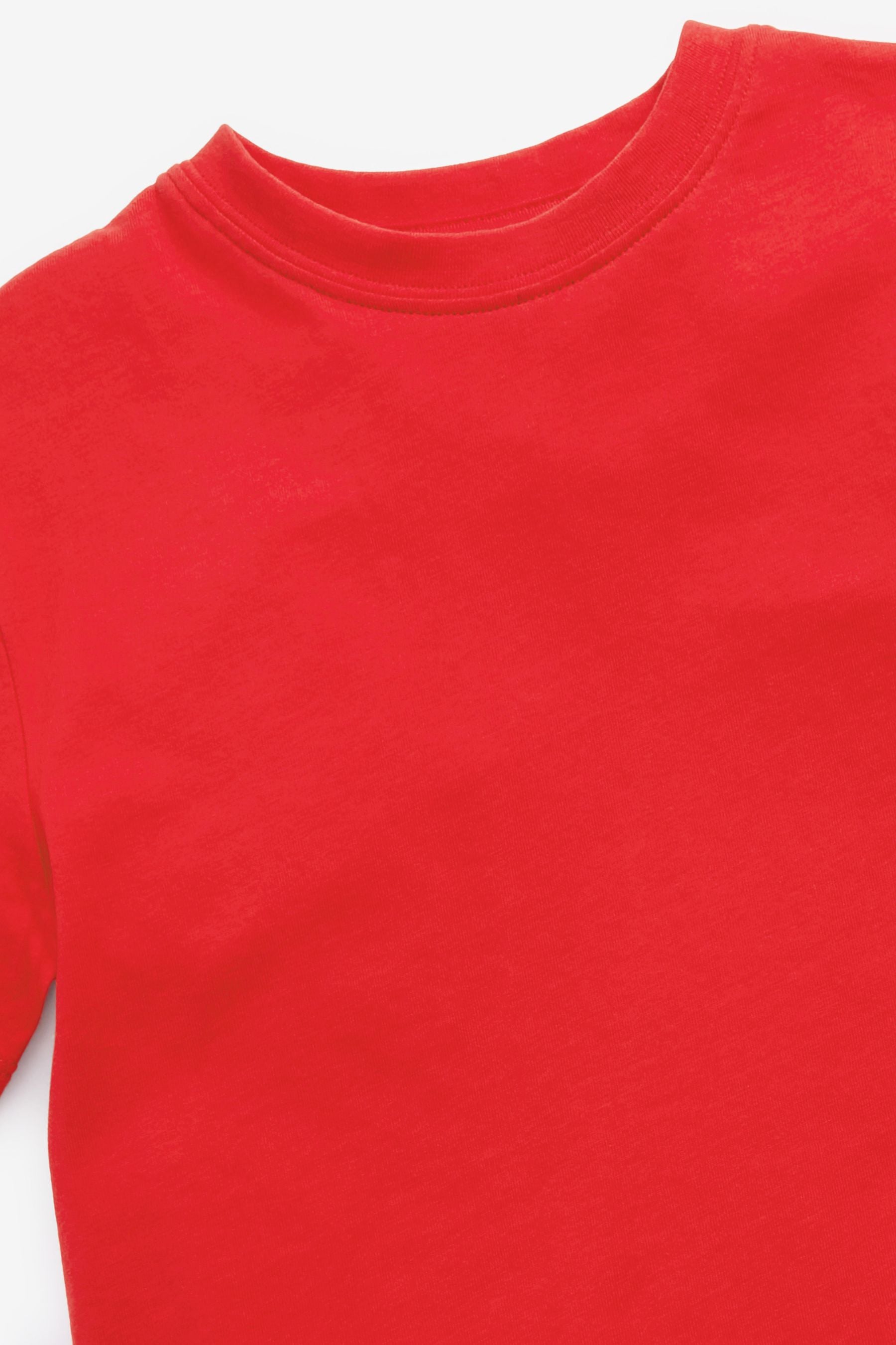 Red Plain T-Shirt (3-16yrs)