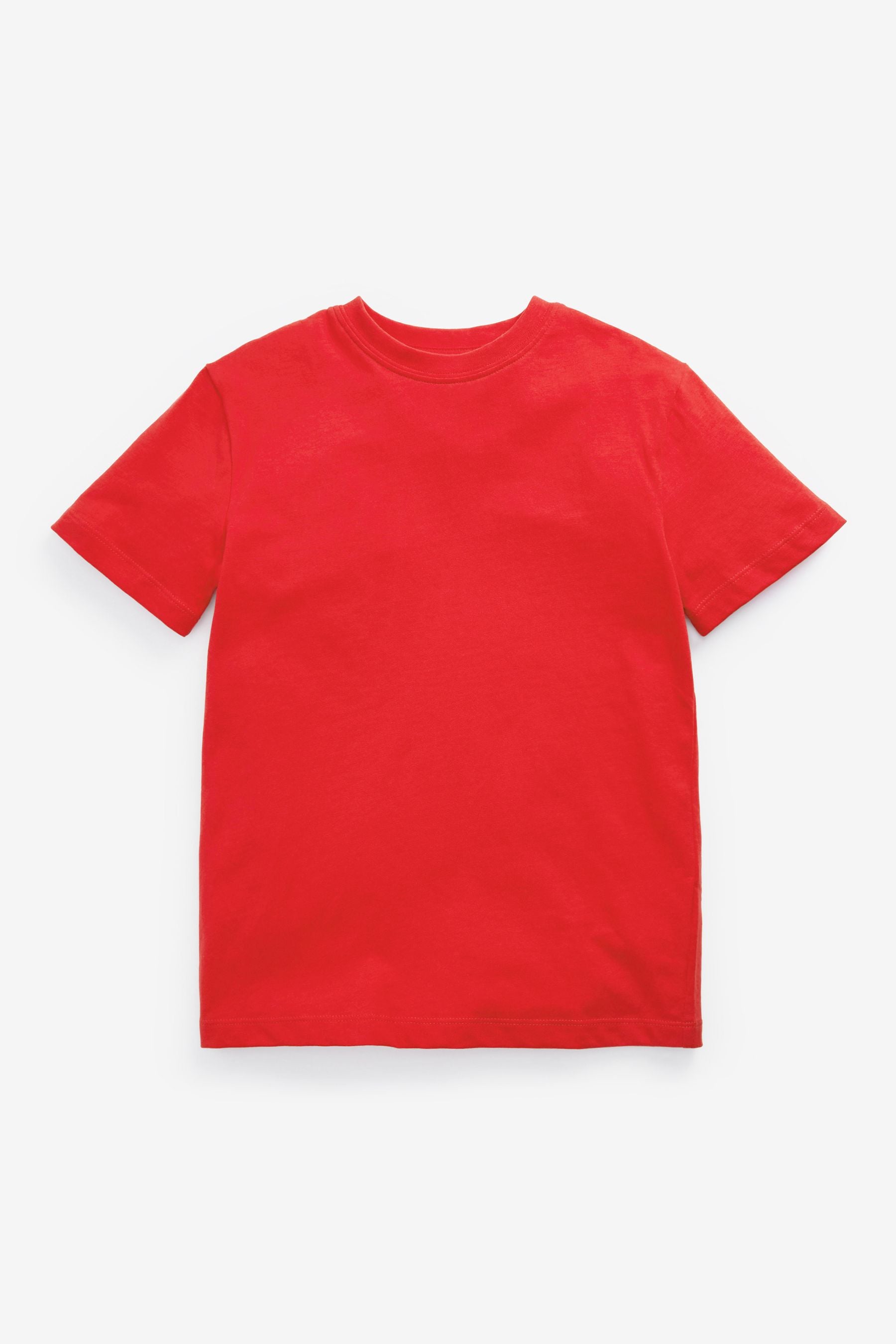 Red Plain T-Shirt (3-16yrs)