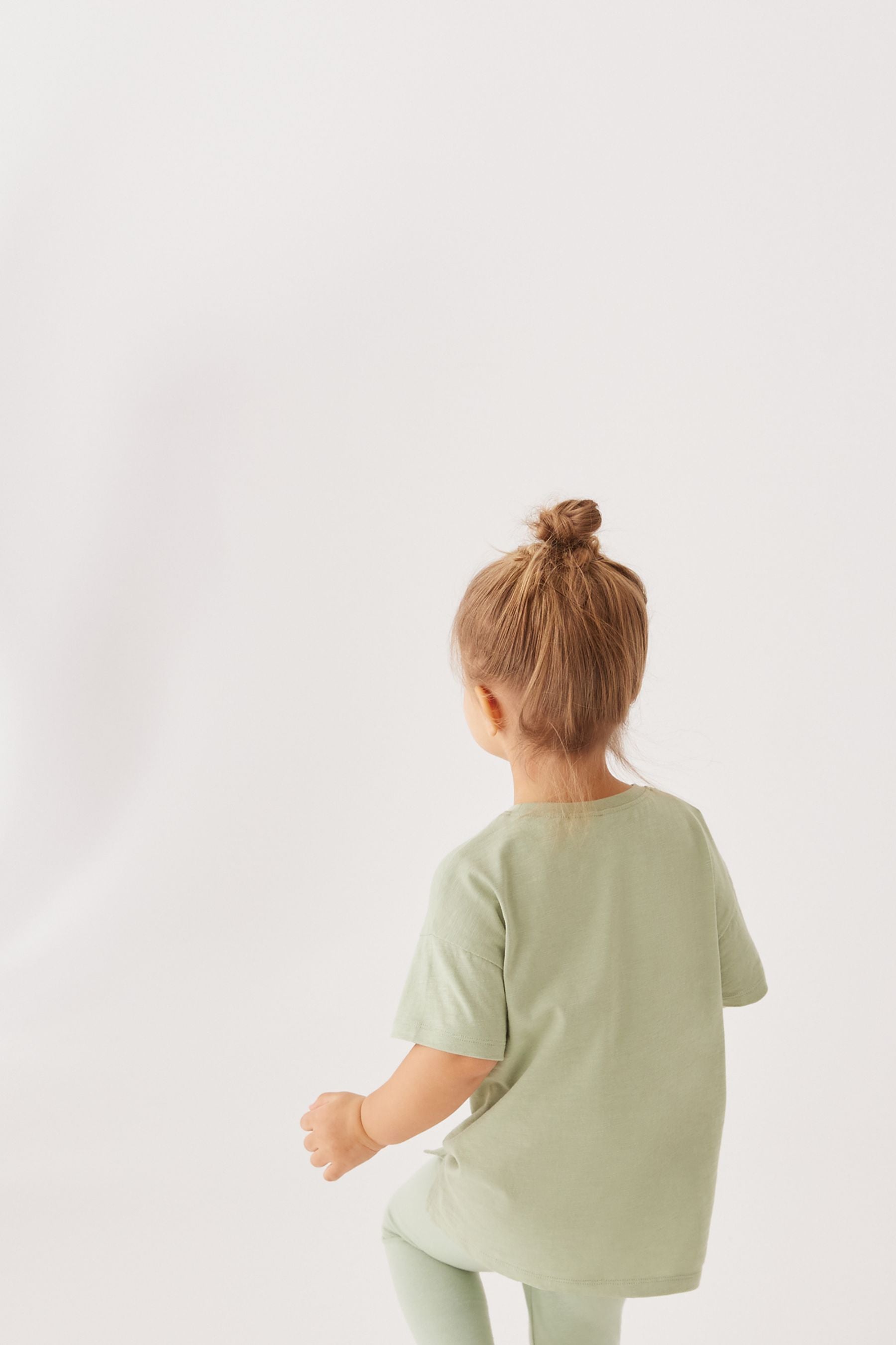 Khaki Green Longline T-Shirt (3mths-7yrs)