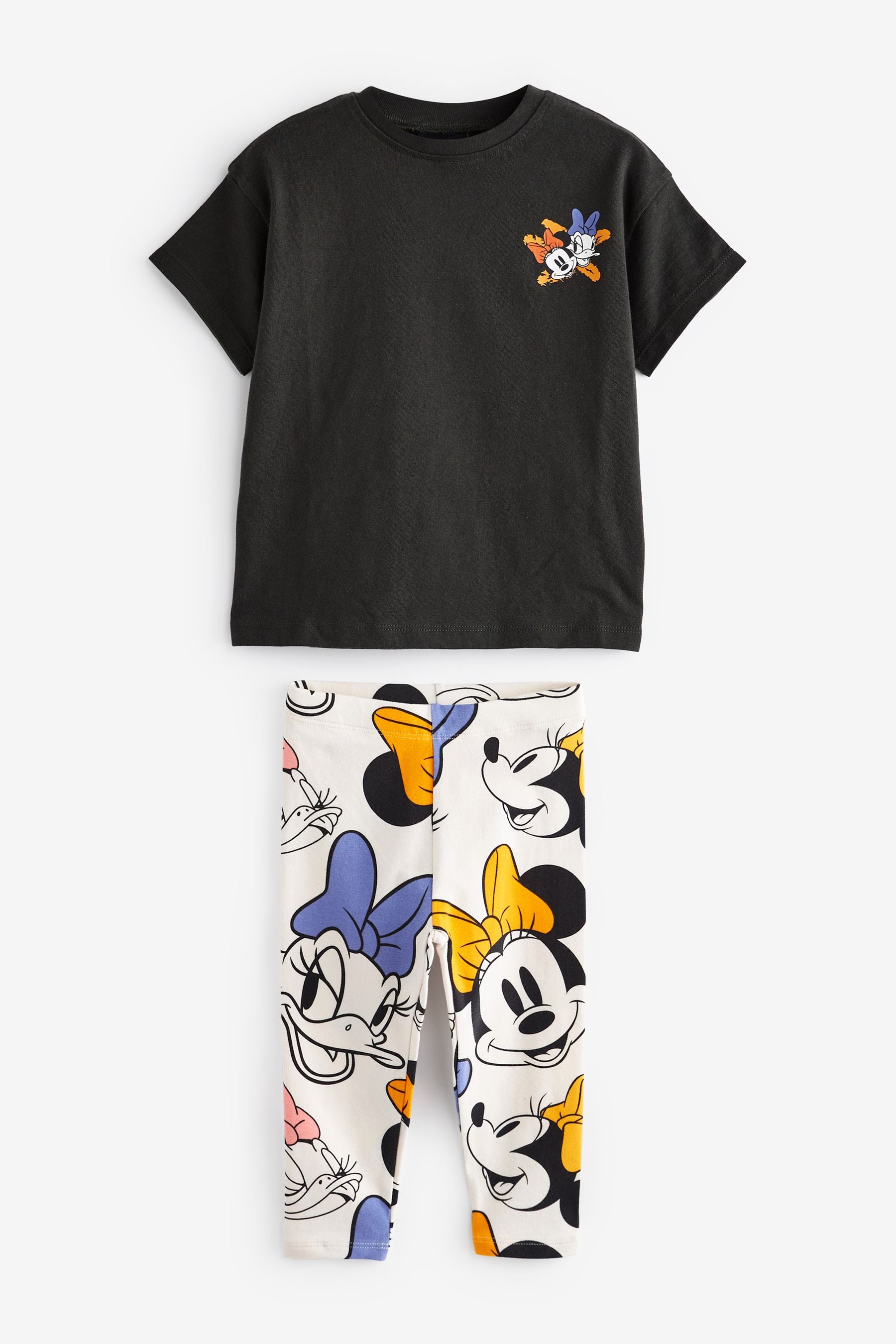 Charcoal Grey Disney Longline T-Shirt & Leggings Set (3mths-7yrs)