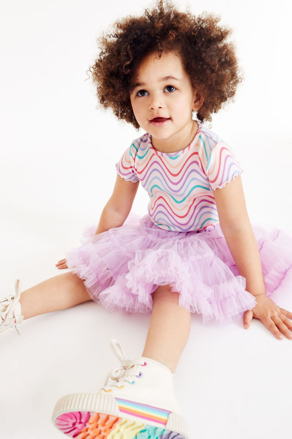 Lilac Purple Ruffle Tutu Skirt (3mths-7yrs)