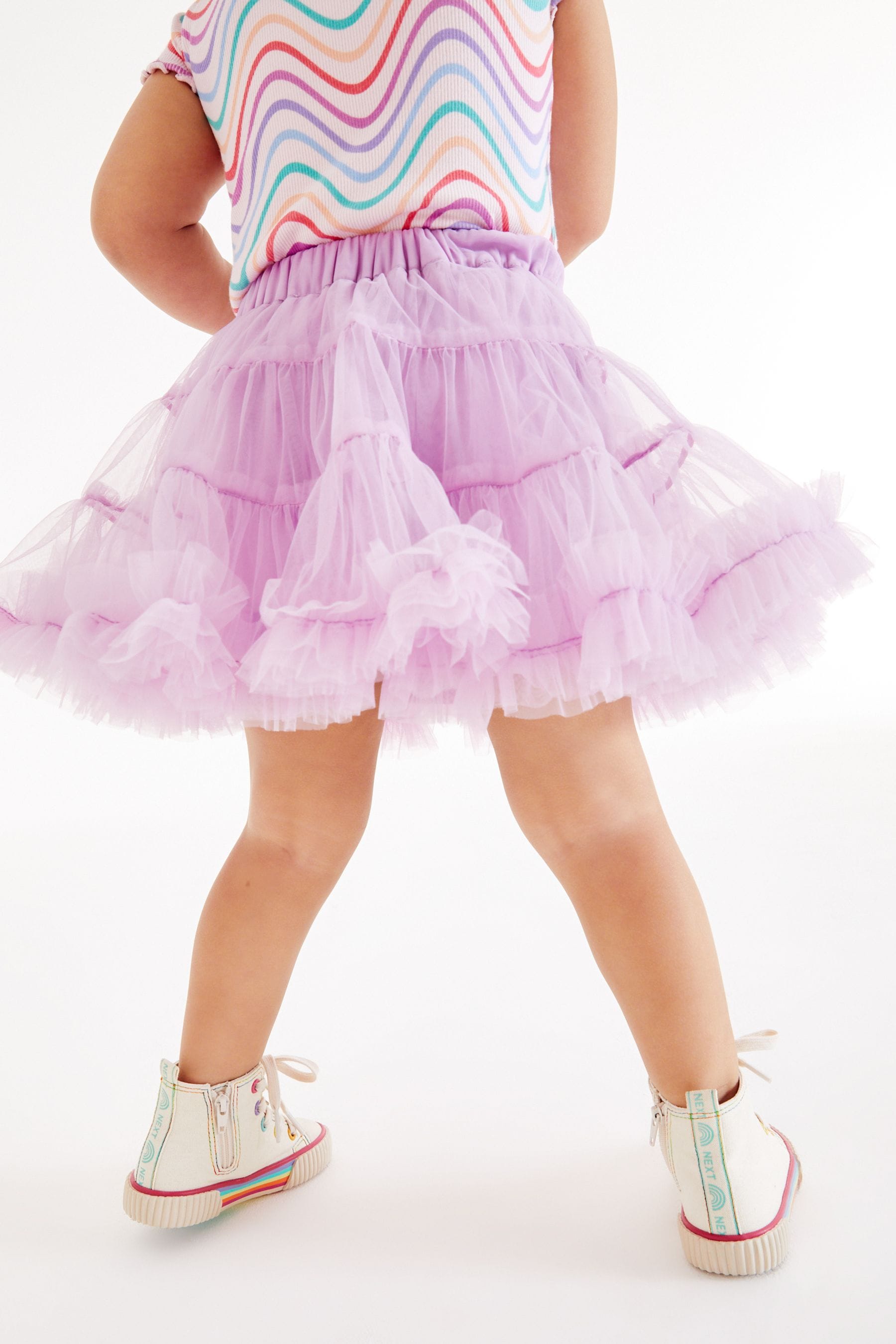 Lilac Purple Ruffle Tutu Skirt (3mths-7yrs)