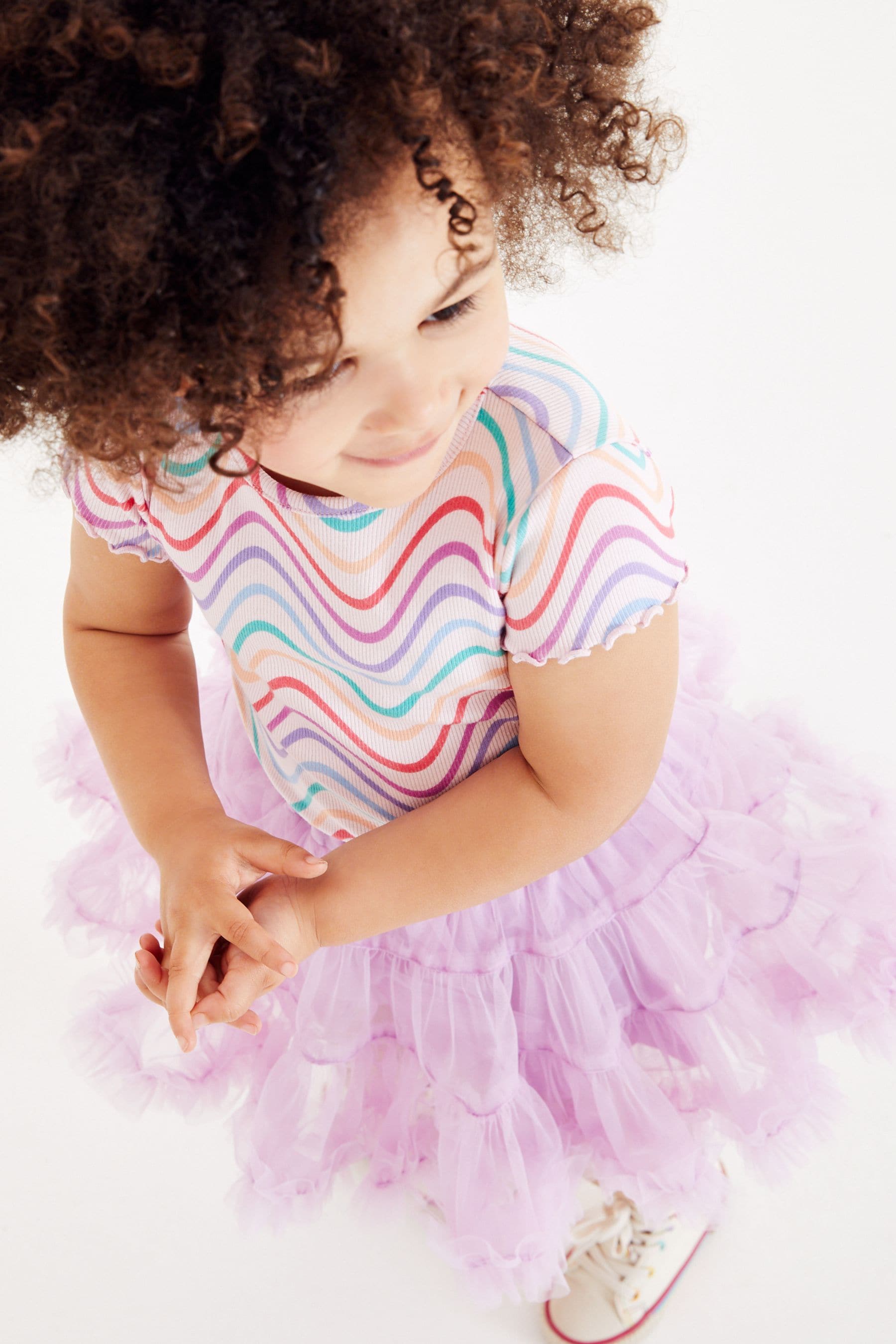 Lilac Purple Ruffle Tutu Skirt (3mths-7yrs)