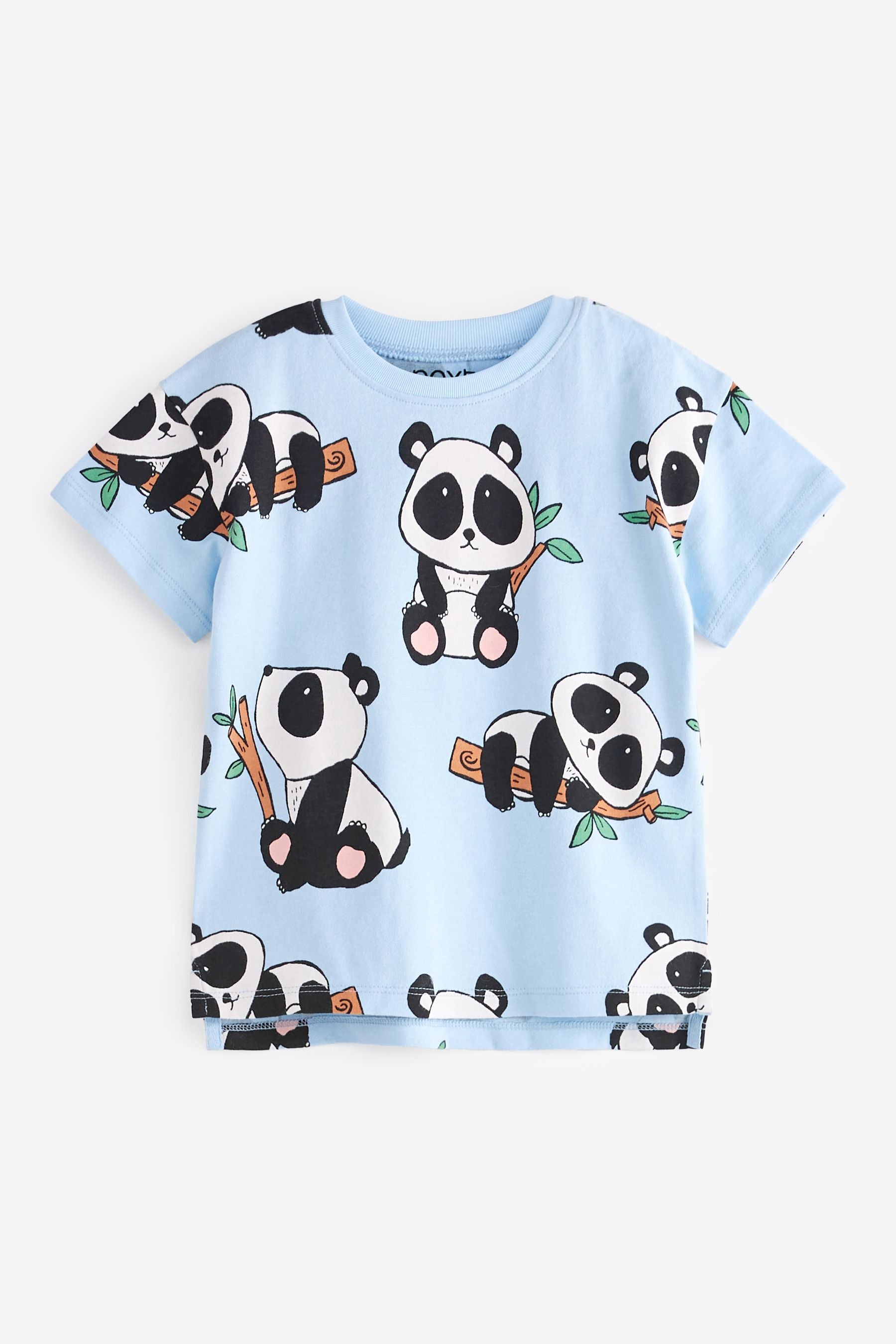 Multi Character 3 Pack Oversized Cotton T-Shirts (3mths-7yrs)