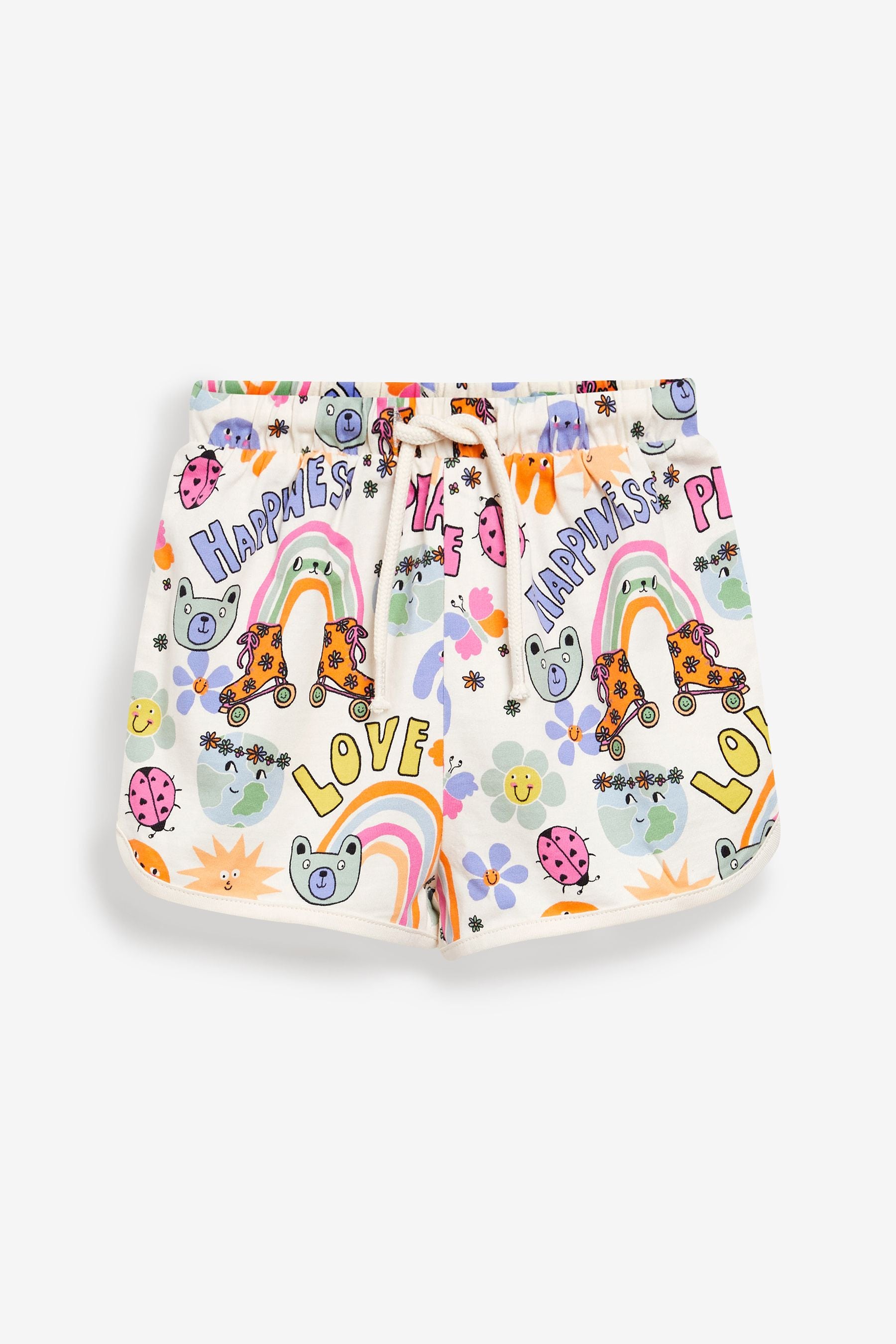 Multi Retro 5 Pack Jersey Shorts (3mths-7yrs)